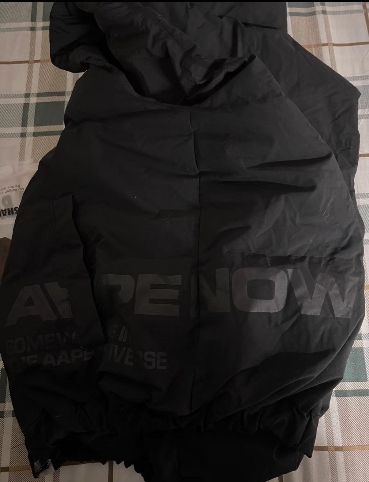 Bape AAPE OG Nigo era, latest black limited down vest Size US XL / EU 56 / 4 - 7 Thumbnail