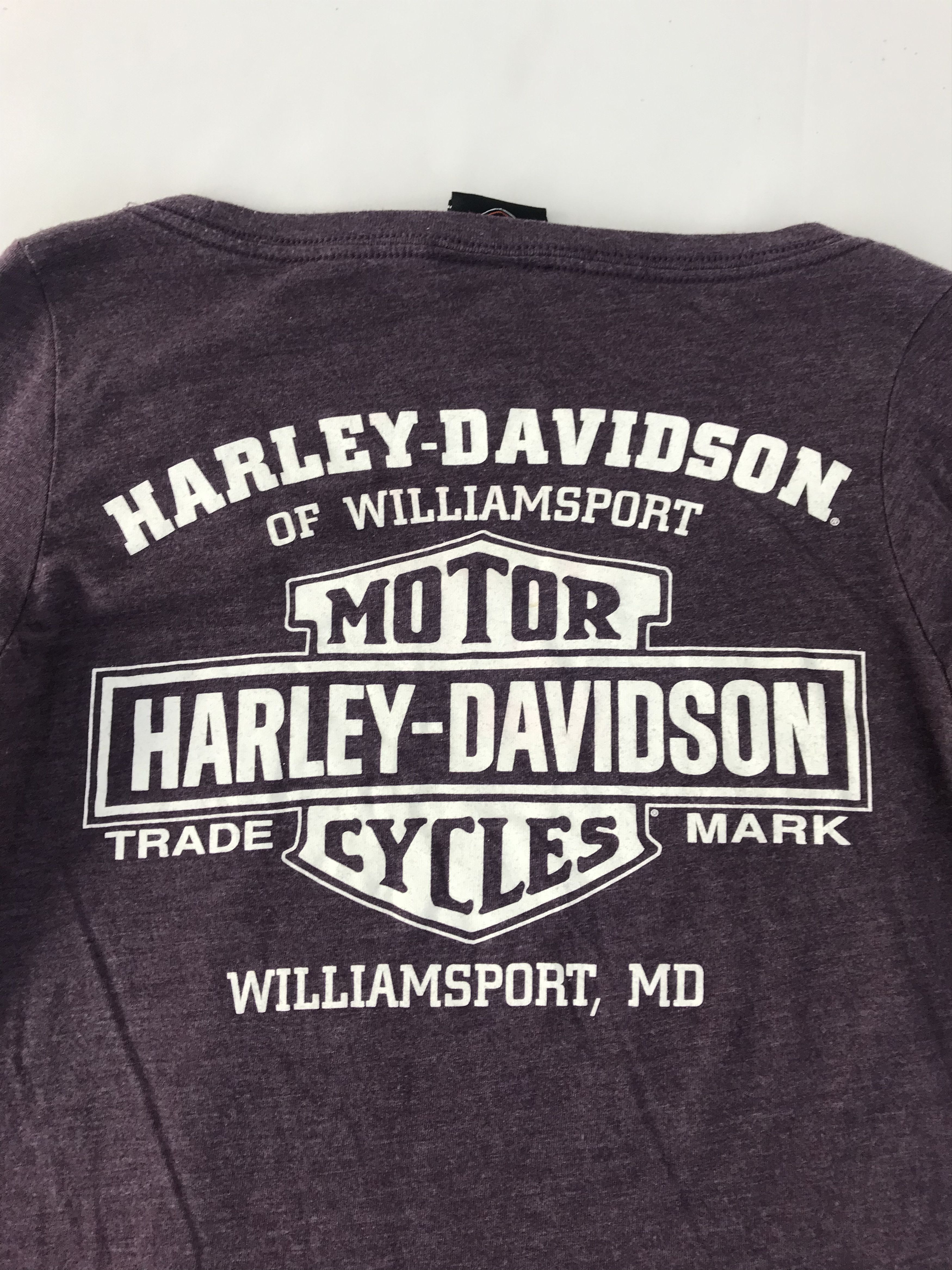 Harley Davidson Y2k Harley Davidson Williamsport Longsleeve Tee Size S / US 4 / IT 40 - 6 Thumbnail