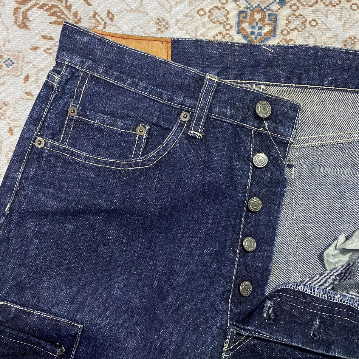 Japanese Brand BYEMRT PARIS FRANCE UNIQUE CARGO JEANS Size US 30 / EU 46 - 7 Thumbnail