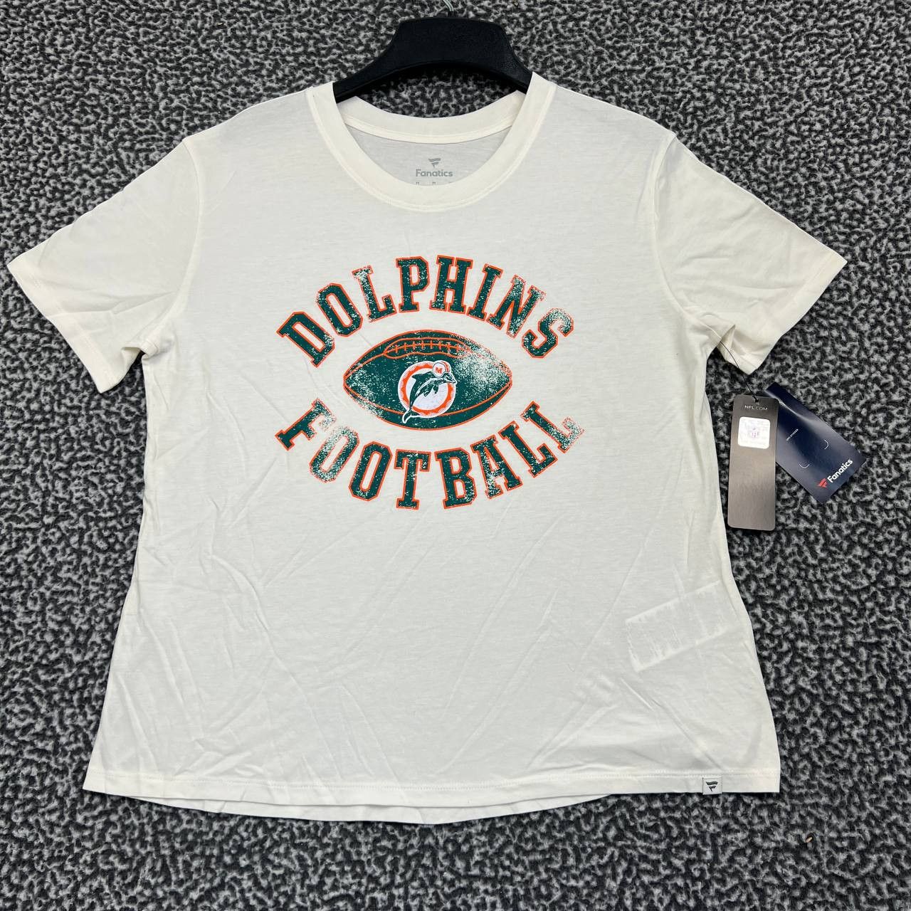 Other Miami Dolphins Shirt Women Medium White Fanatics New M Size M / US 6-8 / IT 42-44 - 1 Thumbnail