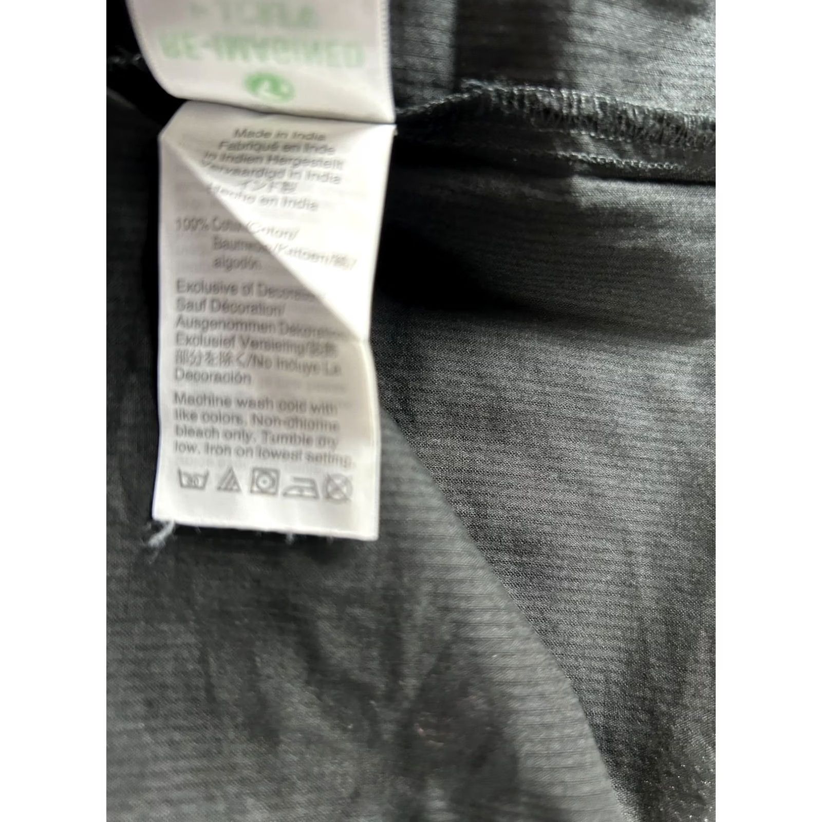 J.Crew J.Crew Blouse Shirt Womens Ruffle-Sleeve Embroidered Eyelet Black Large L AR971 New Size L / US 10 / IT 46 - 5 Thumbnail