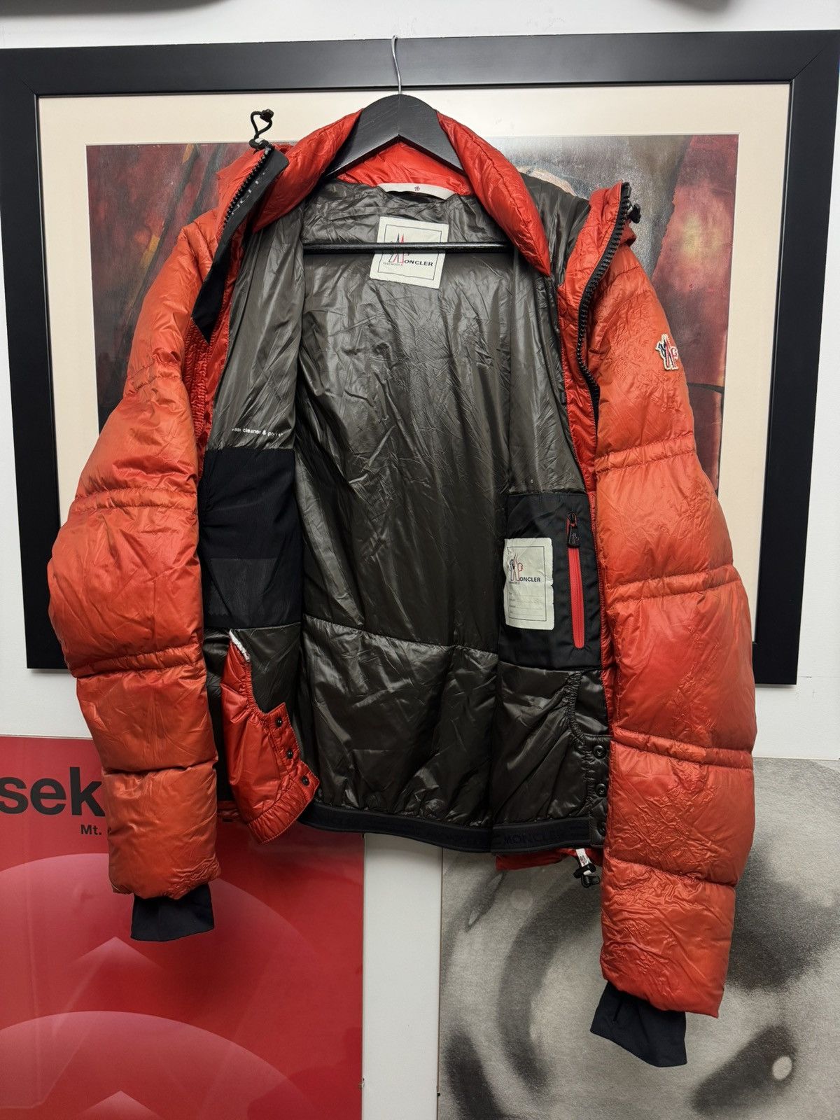 Moncler Moncler Grenoble Ski Down Puffer Jacket Designer Snow Rare Size US L / EU 52-54 / 3 - 3 Thumbnail