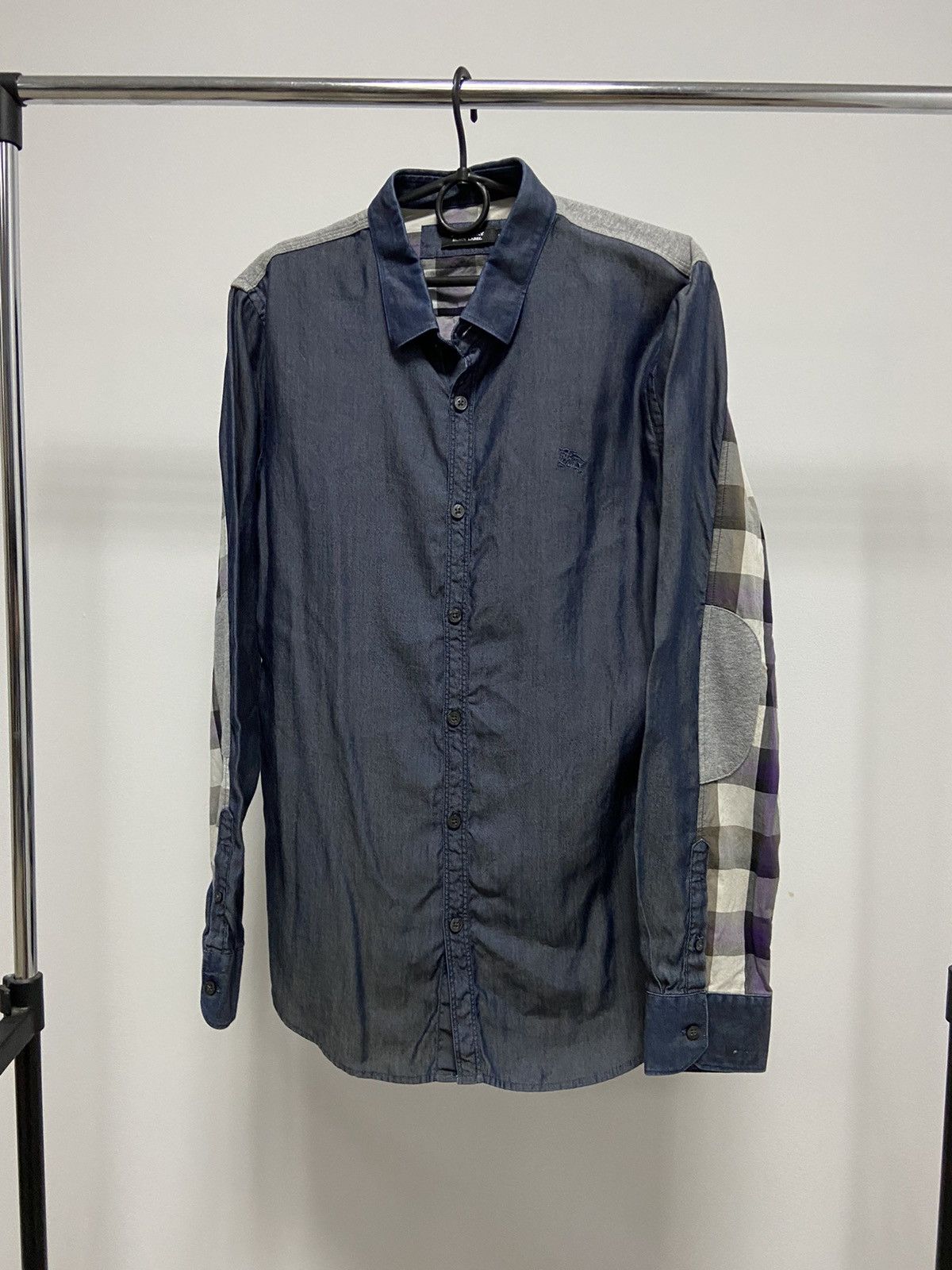 Burberry Burberry Black Label Vintage Button Ups Nova Check Size US M / EU 48-50 / 2 - 1 Thumbnail