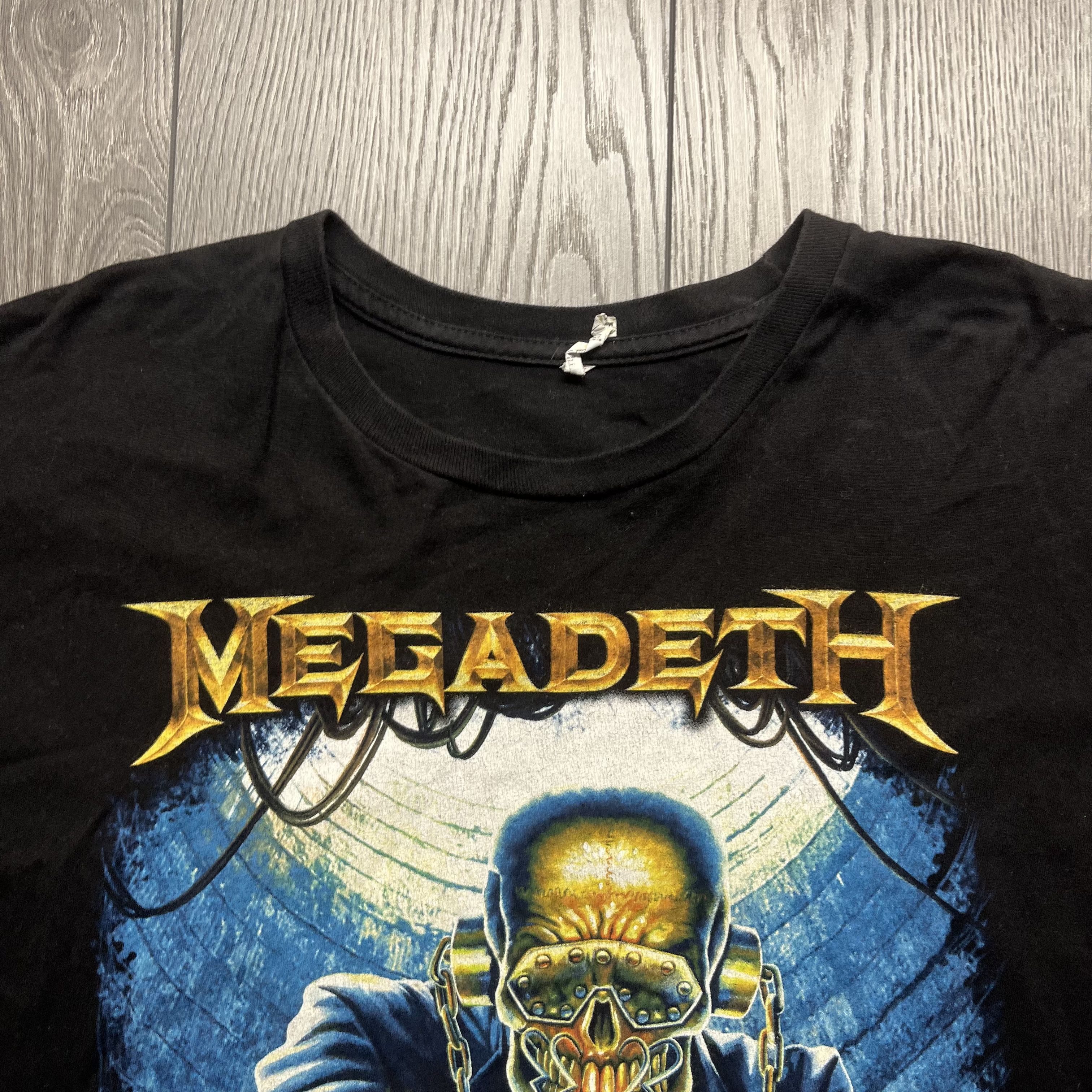 Band Tees × Vintage Vintage Megadeth Skull Metal Band Shirt XL Rare Size US XL / EU 56 / 4 - 5 Thumbnail