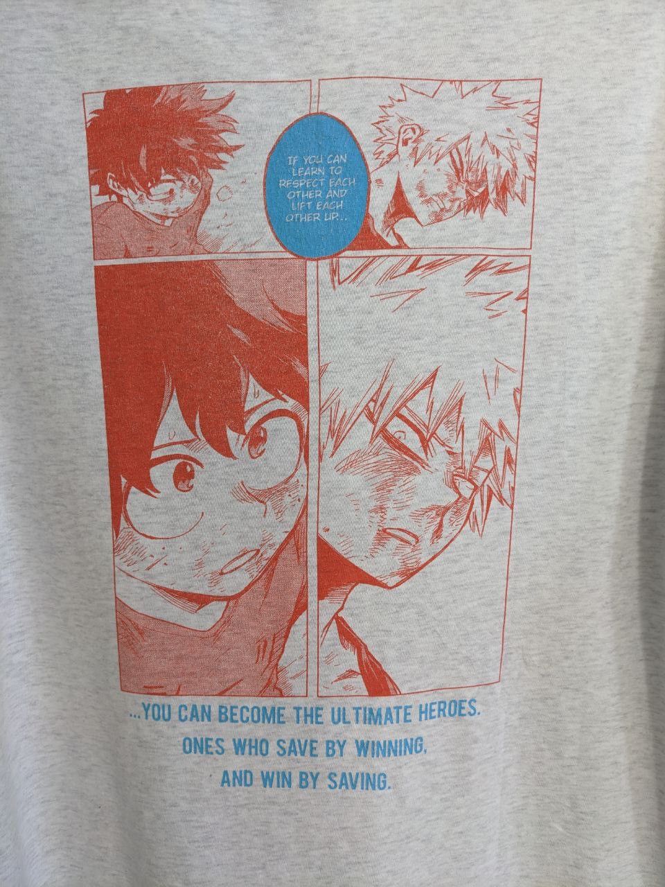Anime VINTAGE MY HERO ACADEMIA ANIME AOP SHIRT Size US L / EU 52-54 / 3 - 8 Thumbnail