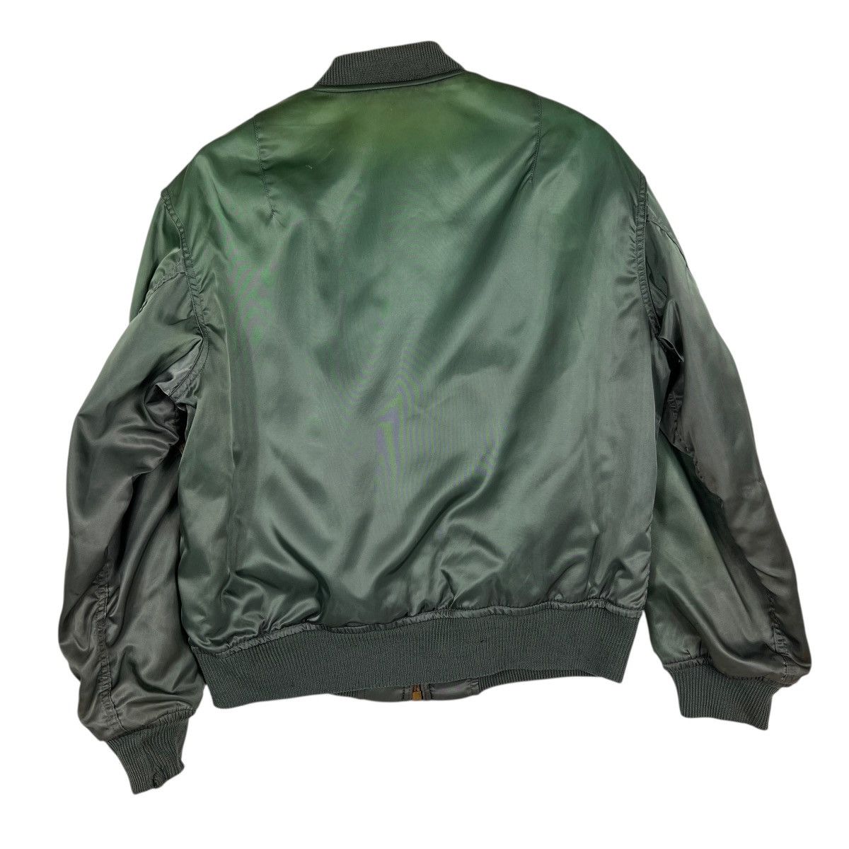 Vintage 🔥 Vintage Houston Military Bomber Jacket Size US M / EU 48-50 / 2 - 2 Thumbnail