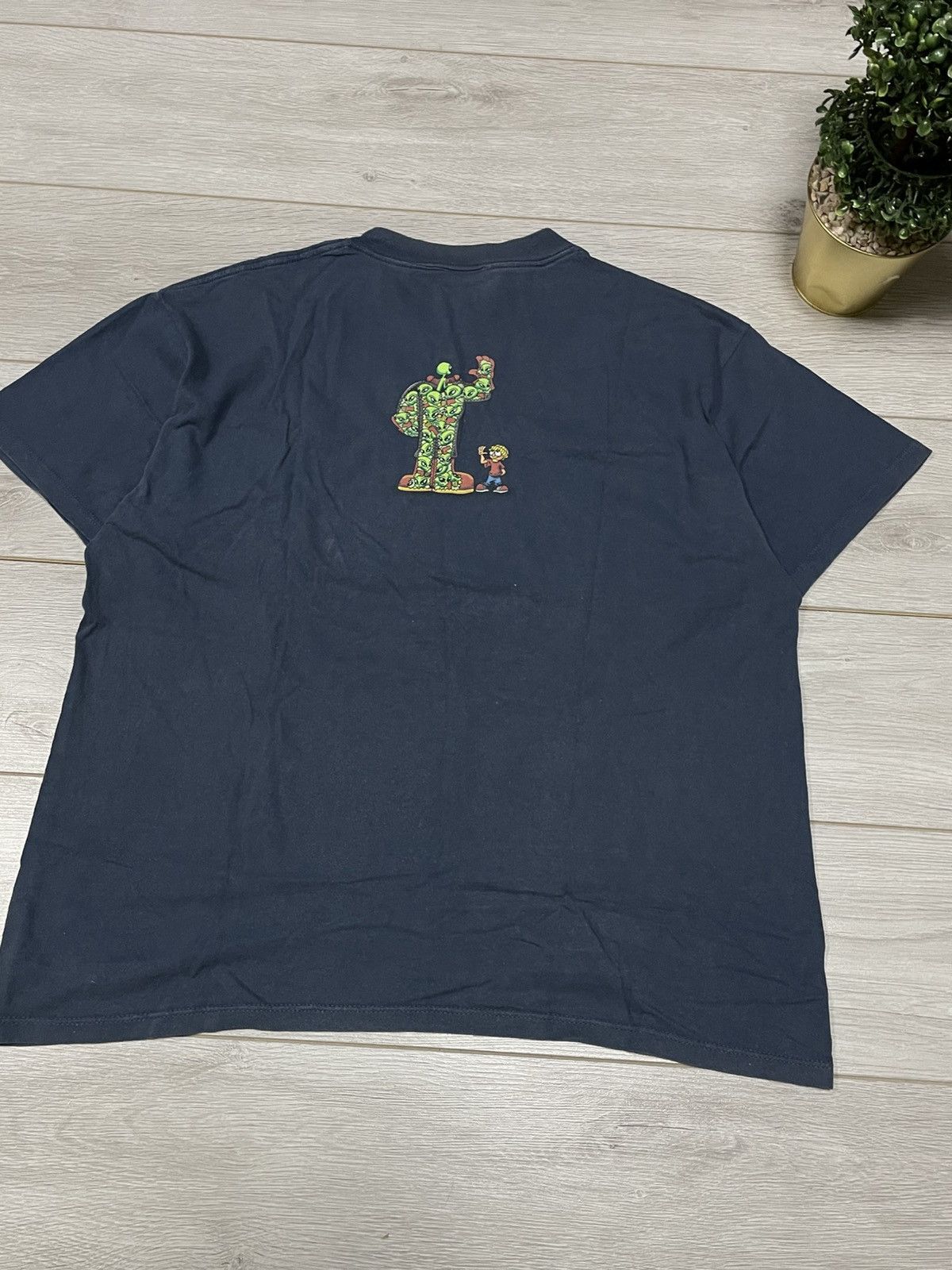 Vintage Alien Nation tee fun humor USA tee t-shirt martian Size US XL / EU 56 / 4 - 8 Thumbnail