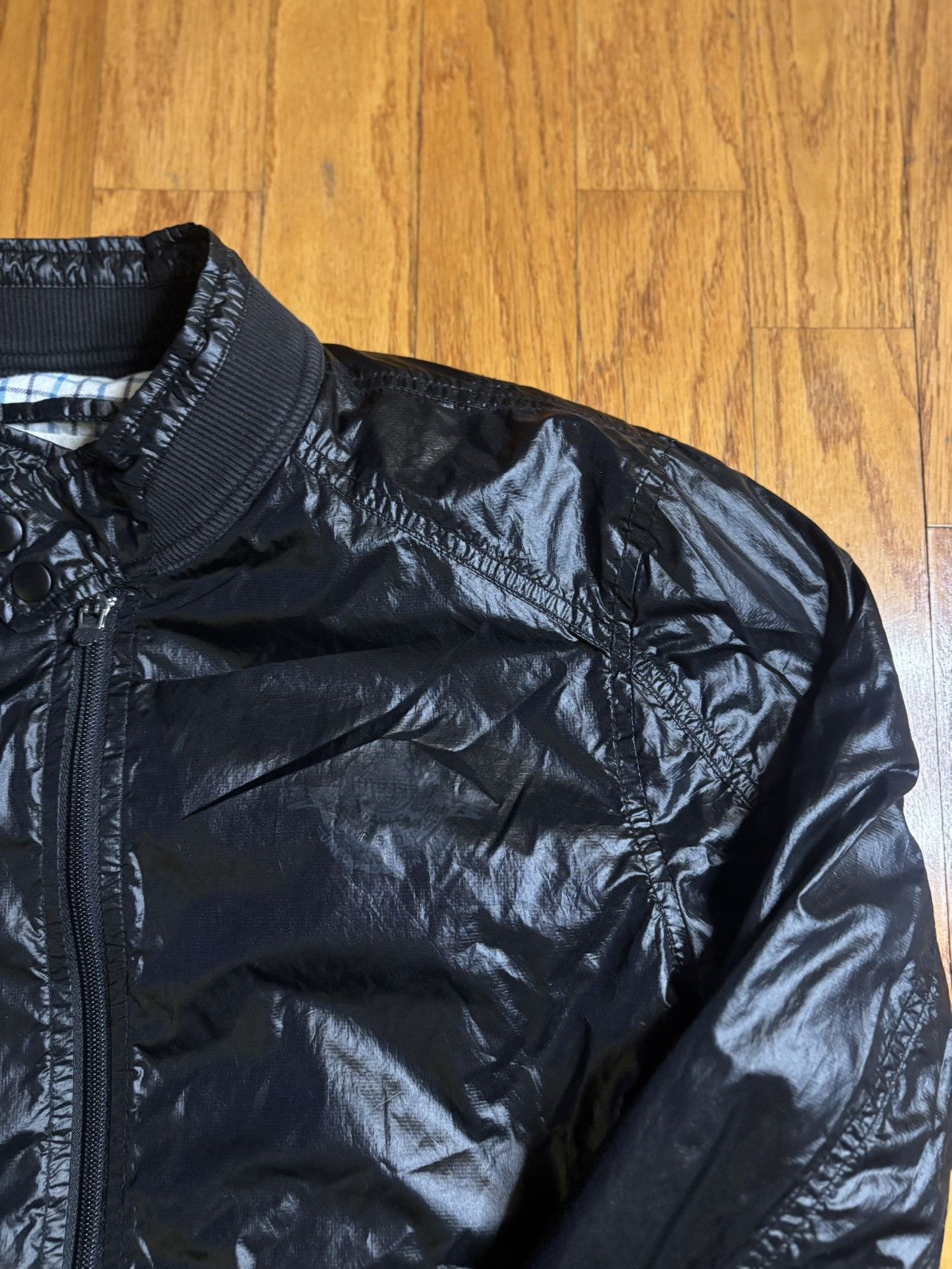 Diesel Diesel Black Coated Bomber Jacket Size US S / EU 44-46 / 1 - 2 Thumbnail
