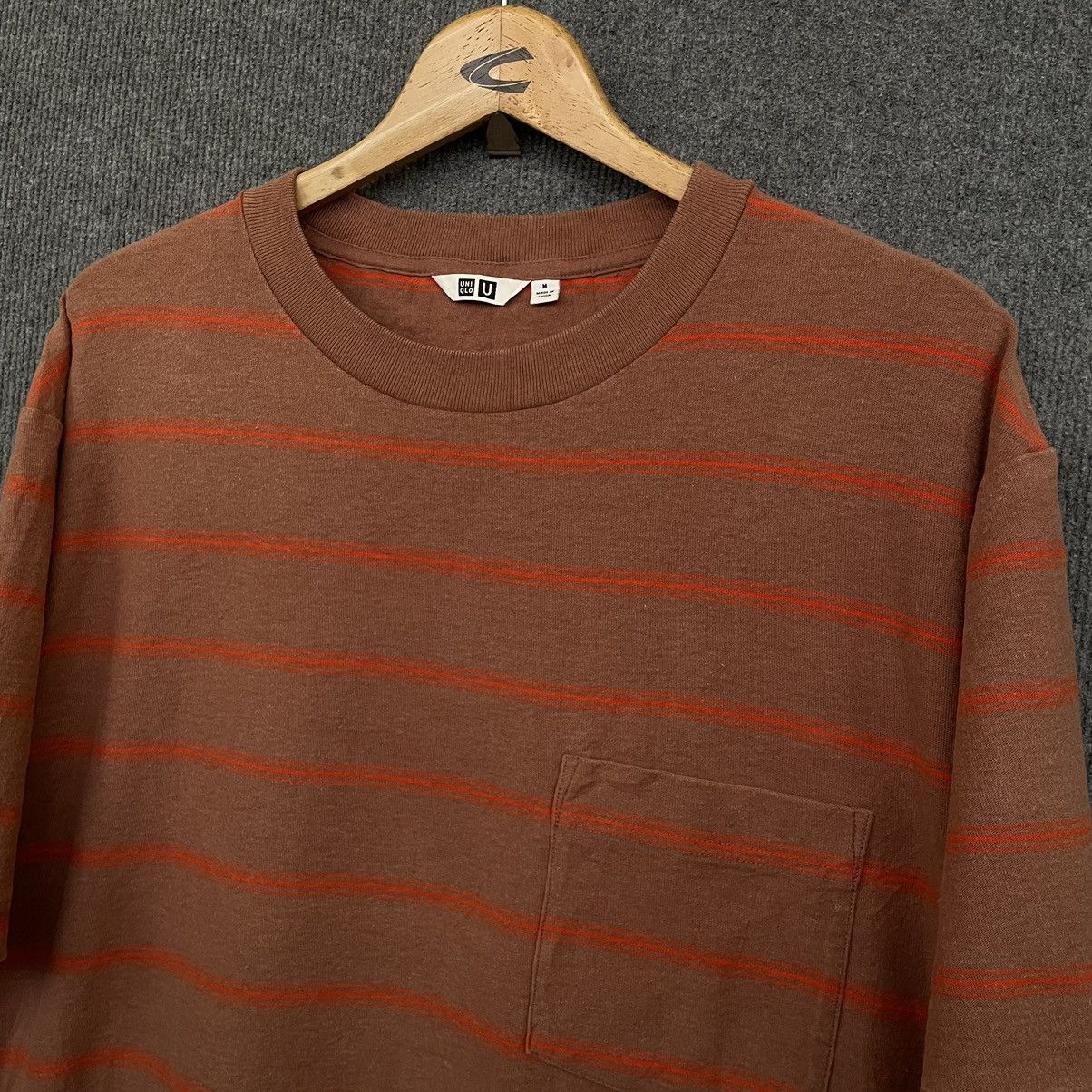 Christophe Lemaire × Japanese Brand × Lemaire Christophe Lemaire x Uniqlo U Oversized Stripes T Shirt Size US M / EU 48-50 / 2 - 2 Thumbnail