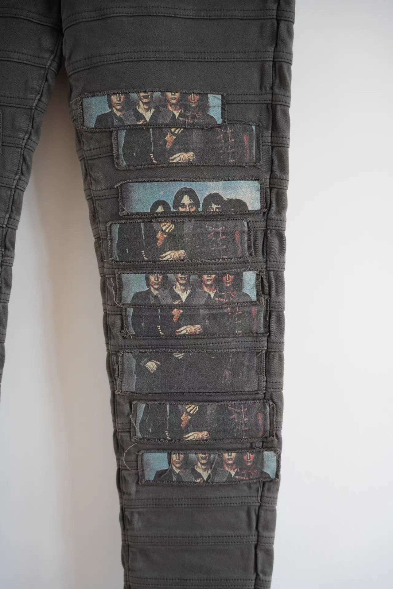 Undercover Undercover 15ss Patchwork Multi-Layer Jeans K4 Size US 35 - 4 Thumbnail