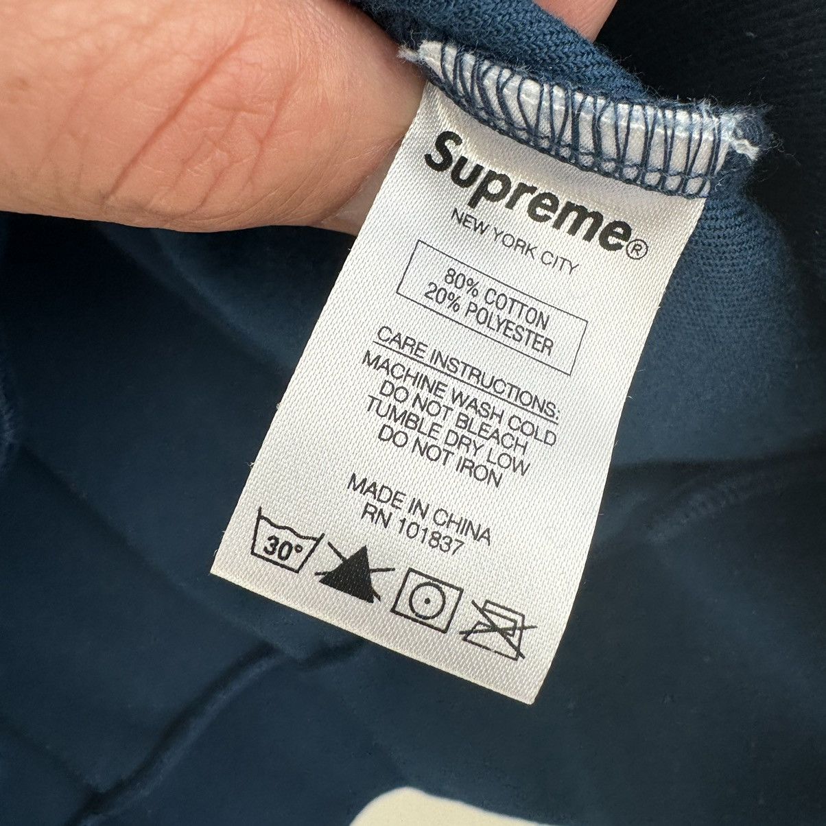 Supreme Supreme velour long sleeve polo Size US M / EU 48-50 / 2 - 8 Thumbnail