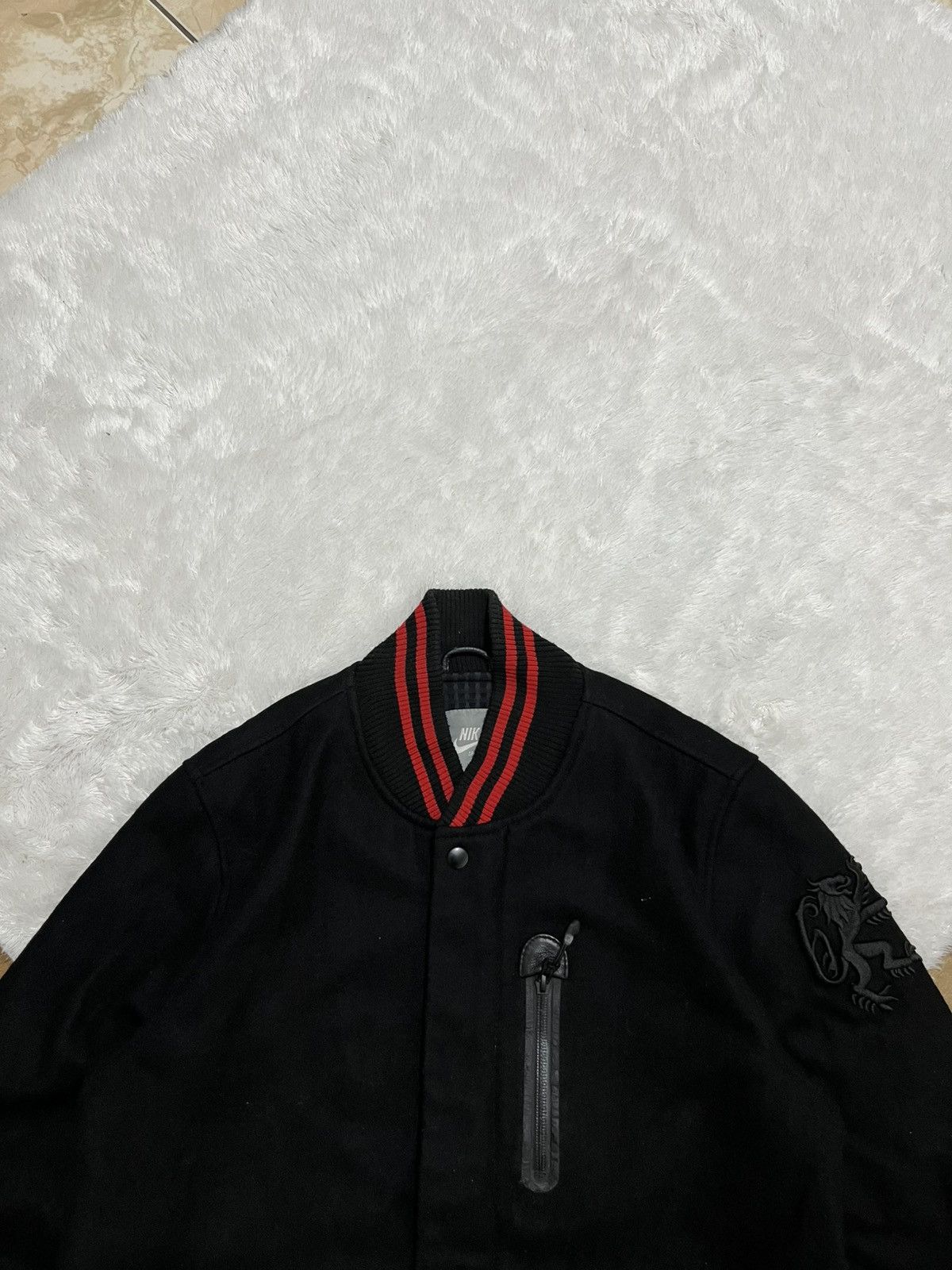 Nike Nike Sportswear LeBron James Viva T Rex Varsity Rare Jacket Size US L / EU 52-54 / 3 - 3 Thumbnail