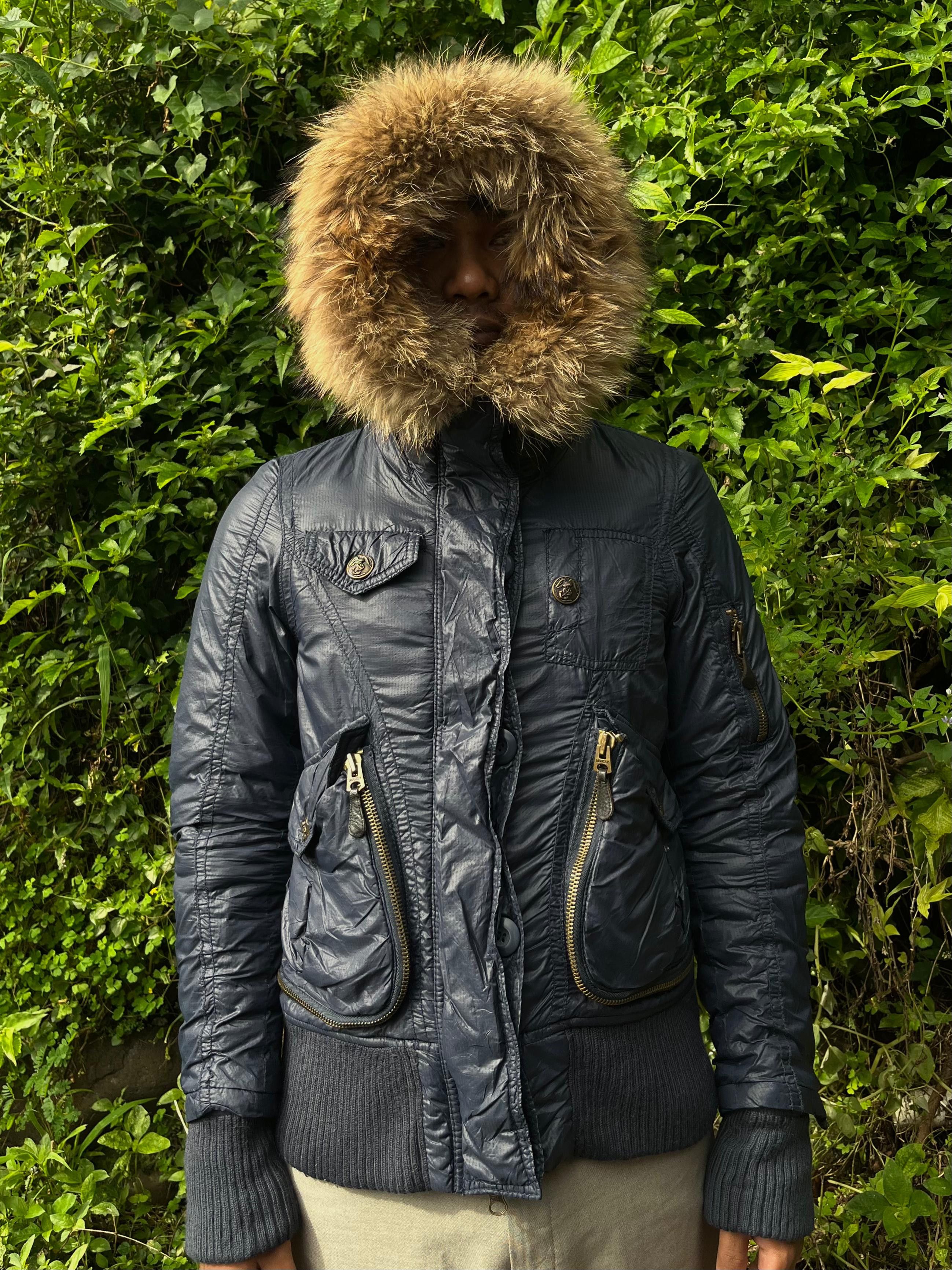 希少yasu同型 LGB raccoon far parka siz Ｏ Sweaters | Lgb Raccoon Fur Parka Size 2 | Poshmark