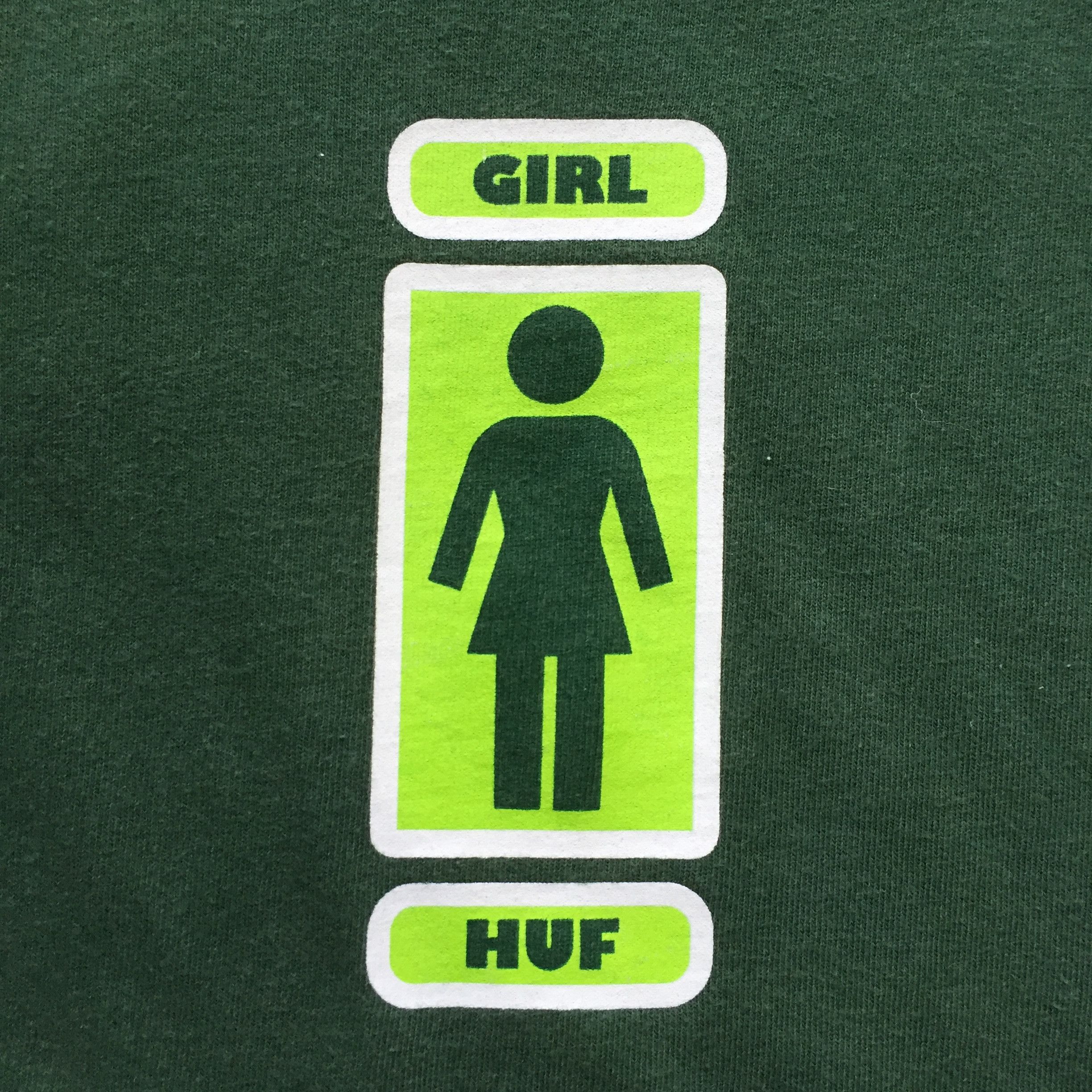 Huf HUF x Girl Skateboards Center Logo Tees Size US XL / EU 56 / 4 - 3 Thumbnail