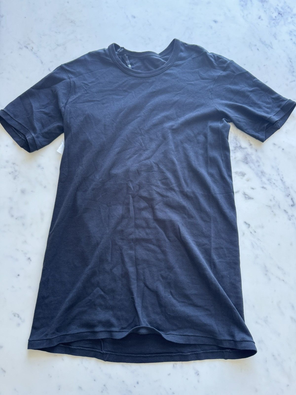 11 By BORIS BIDJAN SABERI TS3 F-1123 Black Dye T-shirt