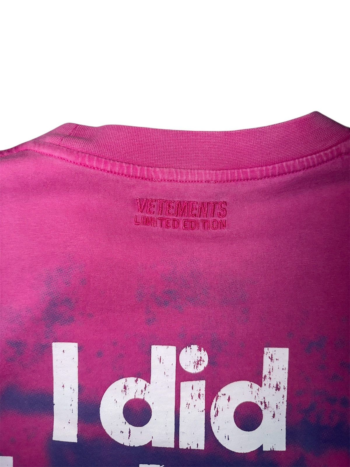 Vetements Vetements “I Got Lucky” Tee Size US M / EU 48-50 / 2 - 5 Thumbnail