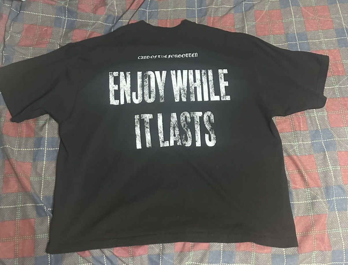 Other FORGOTTEN ANGEL ENJOY IT WHILE IT LAST TEE Size US L / EU 52-54 / 3 - 2 Thumbnail