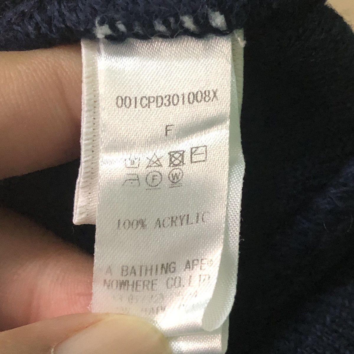 Bape A Bathing Ape Bape Shark Knit Beanie Size ONE SIZE - 3 Thumbnail