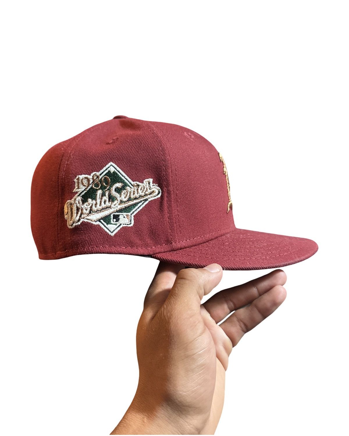New Era New Era Fitted Athletics Hat 7 1/4 Size ONE SIZE - 2 Thumbnail