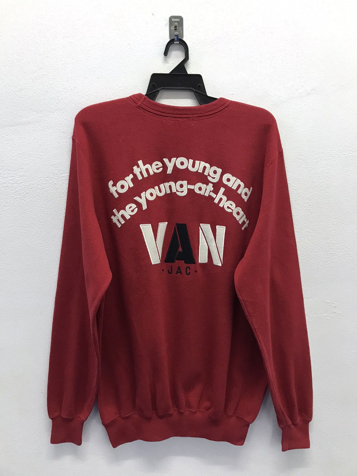 Van × Vintage Vintage Van Jac Sweatshirt Size US XL / EU 56 / 4 - 1 Thumbnail
