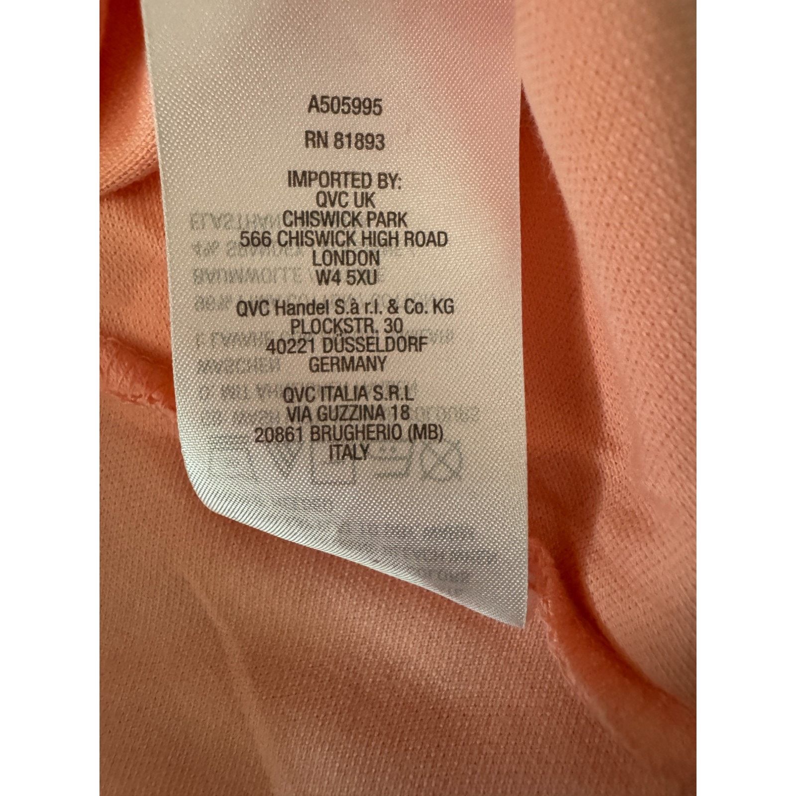 Isaac Mizrahi Isaac Mizrahi Live Paradise Peach Sleeveless Dress 1X Size XL / US 12-14 / IT 48-50 - 15 Thumbnail