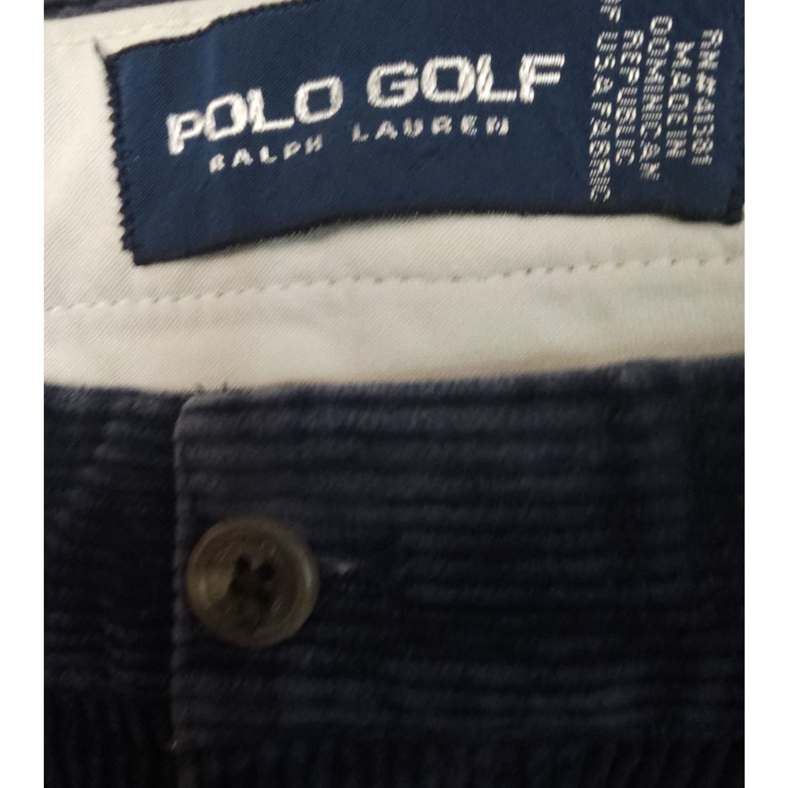 Polo Ralph Lauren Polo Golf Ralph Lauren Pleated Corduroy Trousers Logo Wide Size US 36 / EU 52 - 6 Thumbnail
