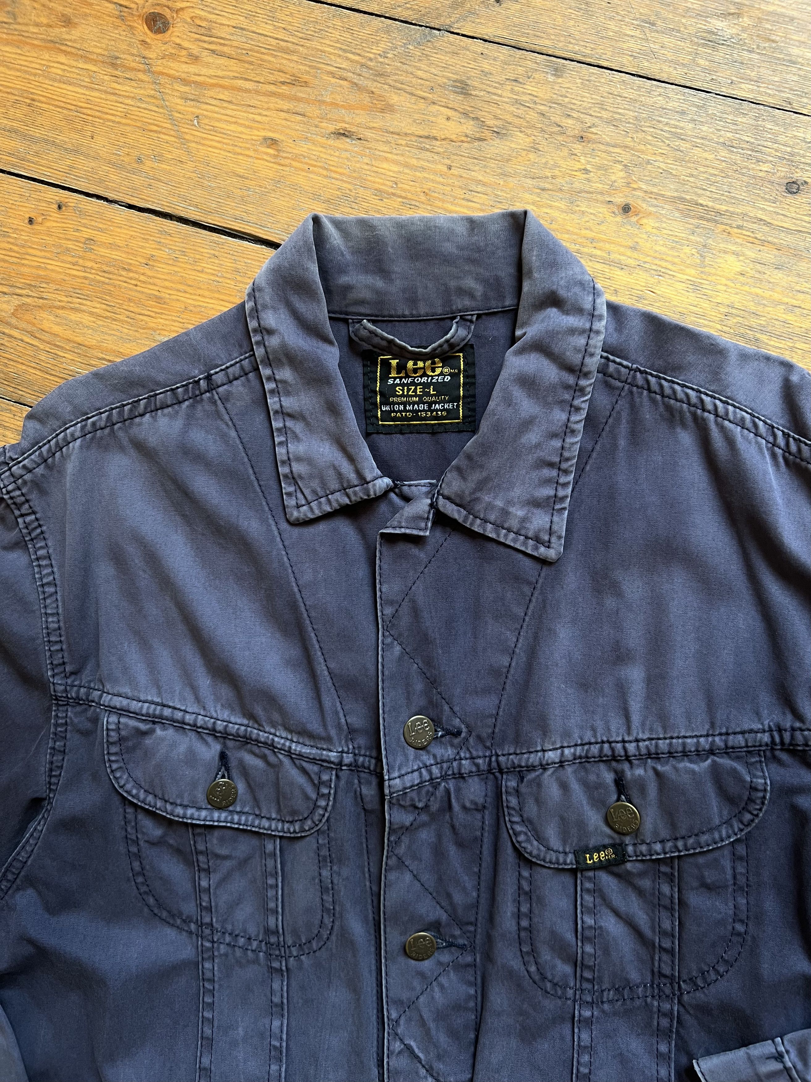 Lee Lee Vintage Trucker Cropped Rare Denim y2k Jacket Size US L / EU 52-54 / 3 - 5 Thumbnail