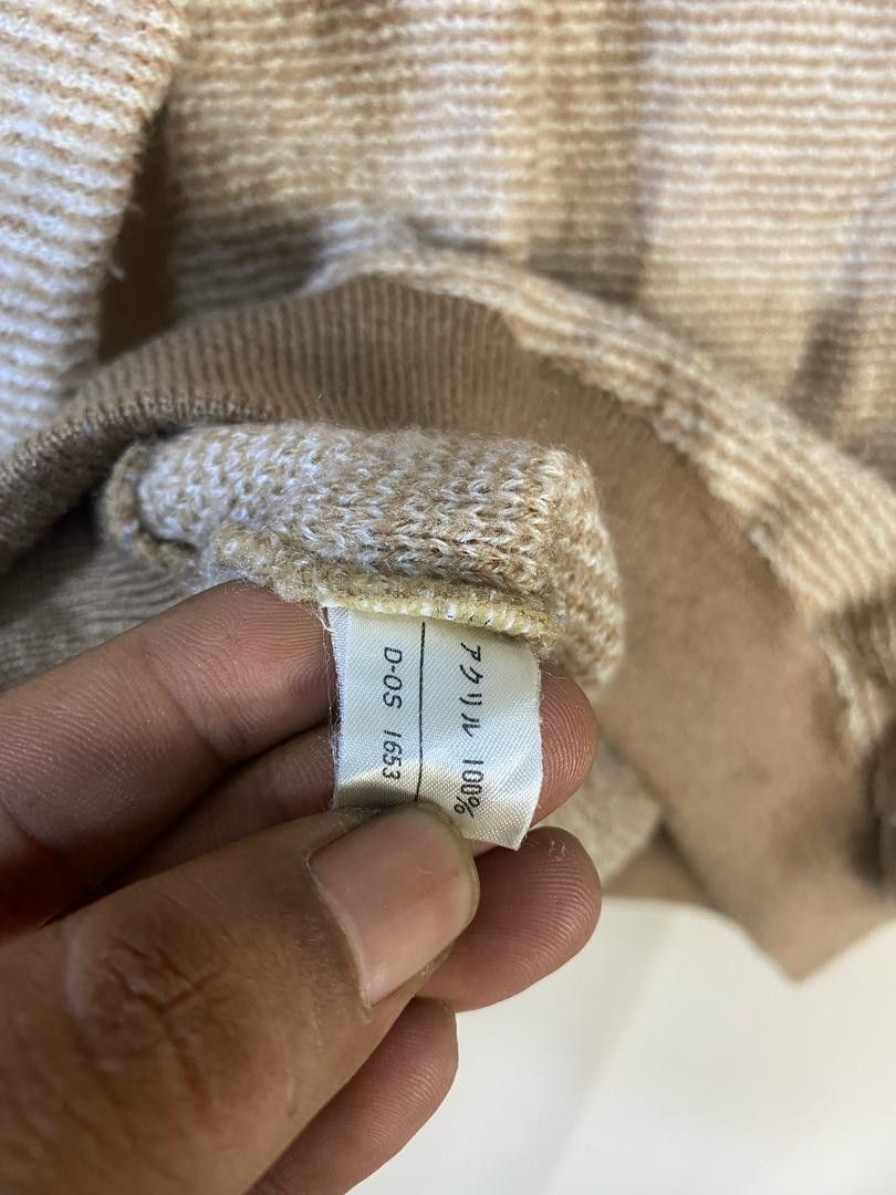 Japanese Brand × Vintage Vintage Beaut green wool sweatshirt Size US S / EU 44-46 / 1 - 5 Thumbnail