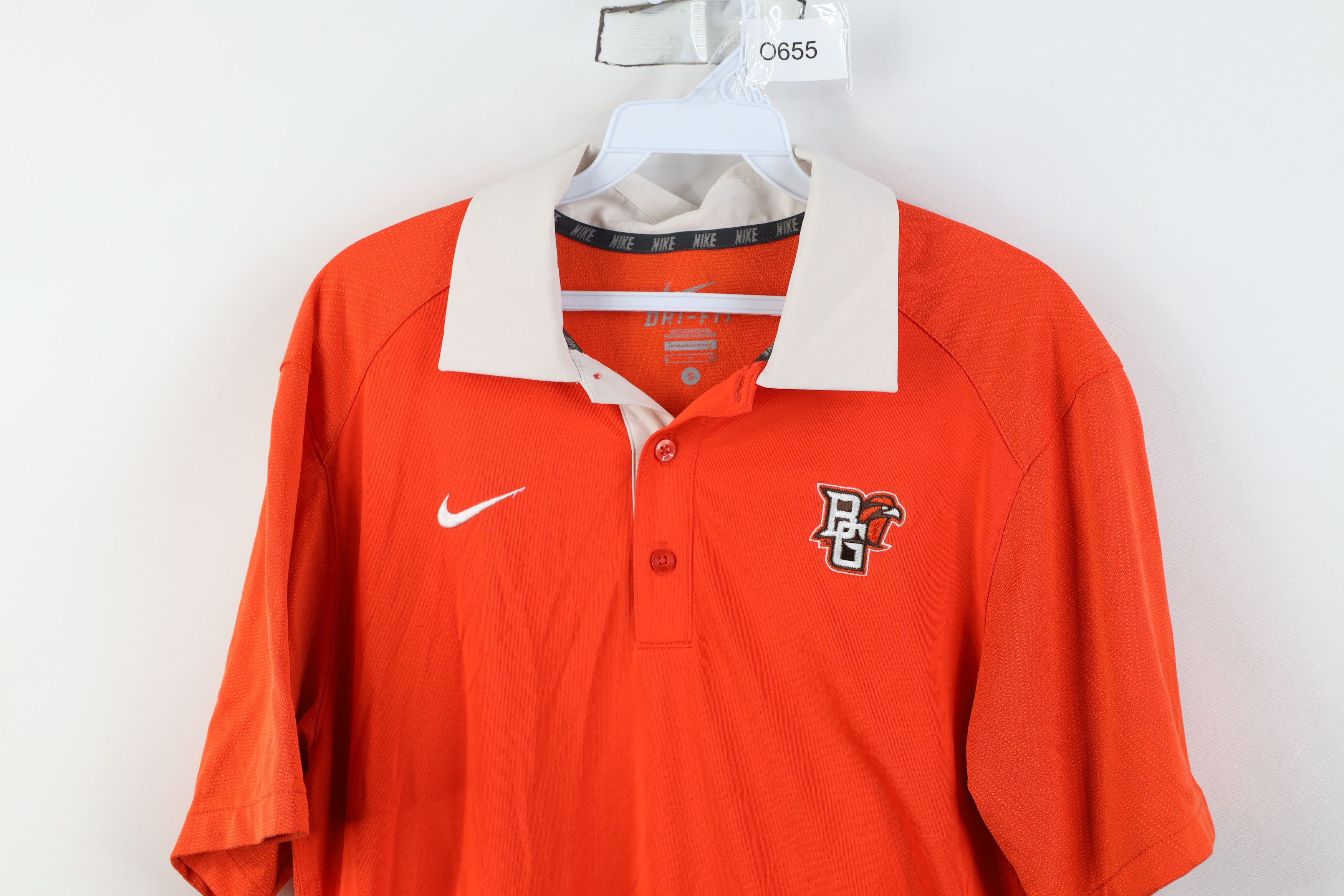 Nike Nike Bowling Green State University Football Golf Polo Size US S / EU 44-46 / 1 - 2 Thumbnail