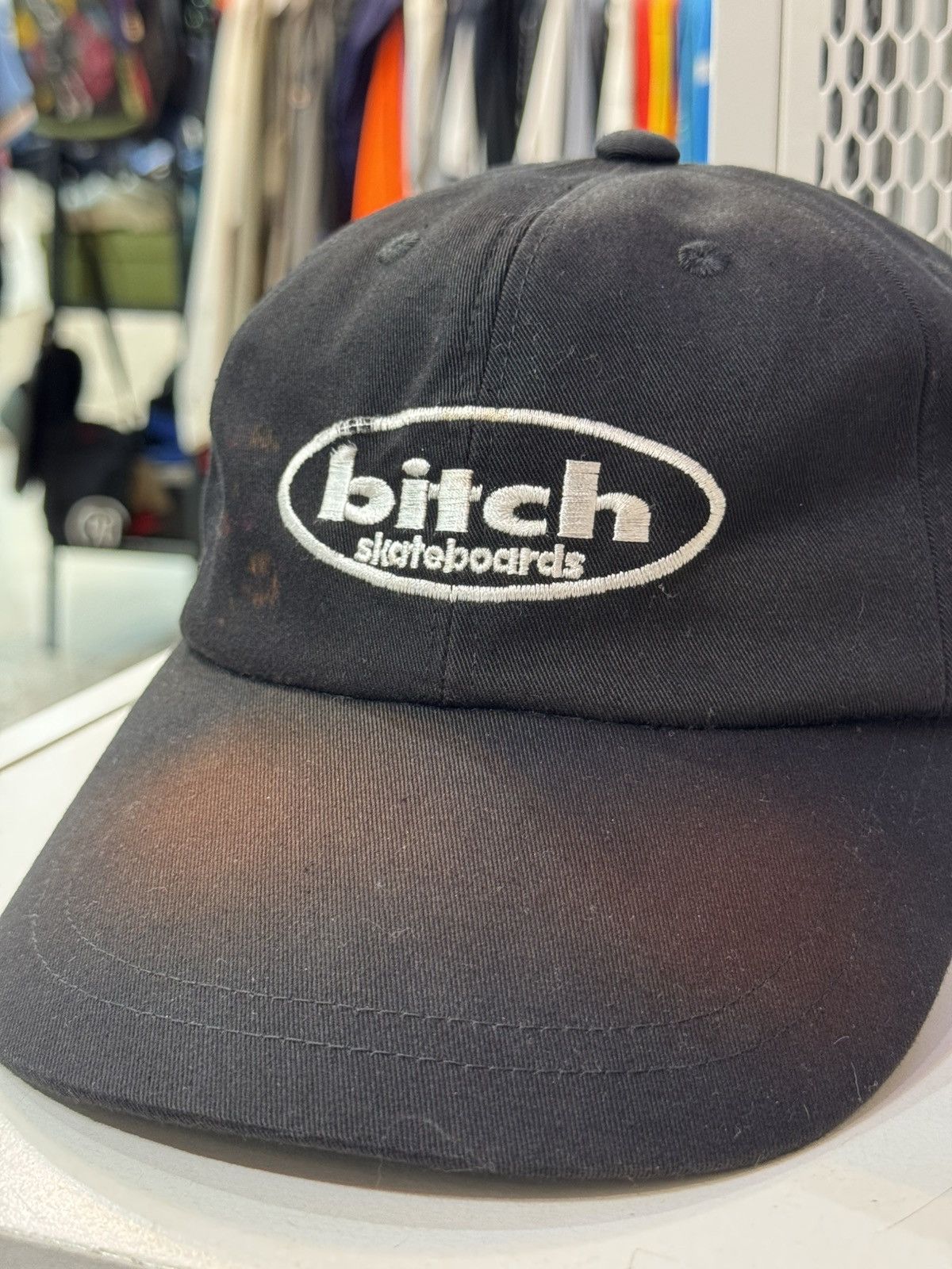 B*t様 Bitch skateboards キャップ 送料無料 90s bitch skateboards ビッチ 6パネル キャップ CAP