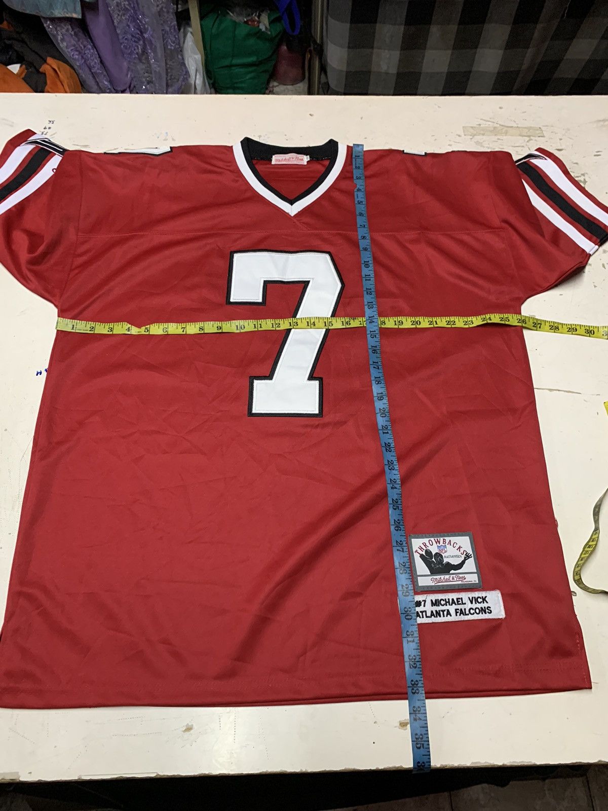 Vintage Atlanta falcons player of the year jersey Michael vick # 7 Size US XXL / EU 58 / 5 - 17 Thumbnail
