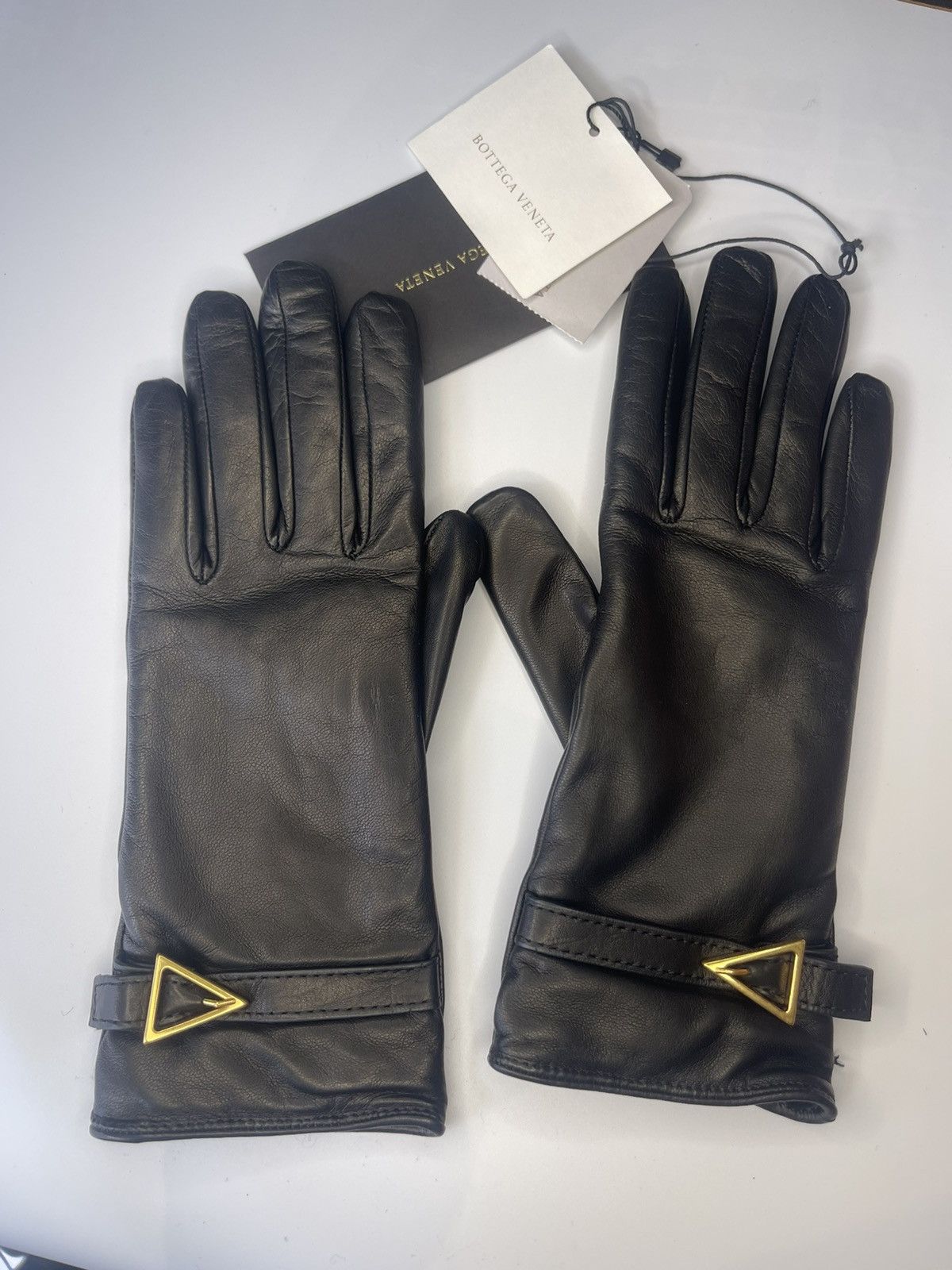 Bottega Veneta bottega veneta Leather Gloves Size S RRP $350 Size ONE SIZE - 2 Thumbnail