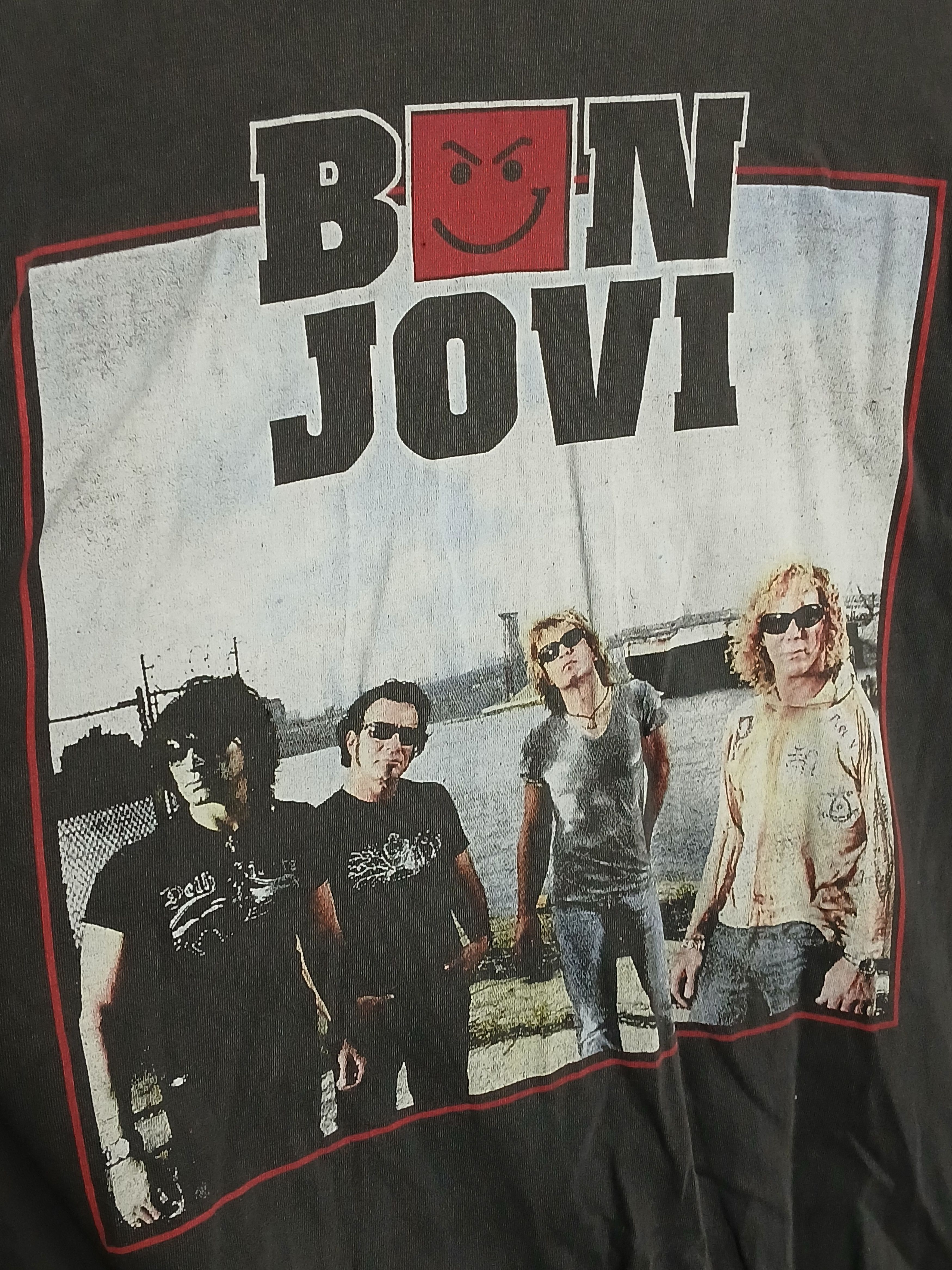 Band Tees × Bon Jovi × Vintage Vintage 2006 Bon Jovi Have A Nice Day Tour T-Shirt Size US XL / EU 56 / 4 - 3 Thumbnail