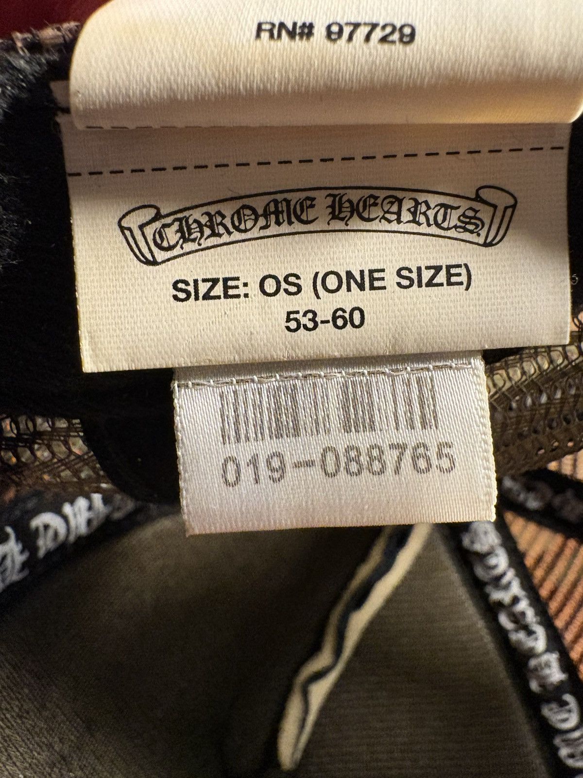 Chrome Hearts Chrome Hearts Foti Clitzen Trucker Hat Size ONE SIZE - 3 Thumbnail