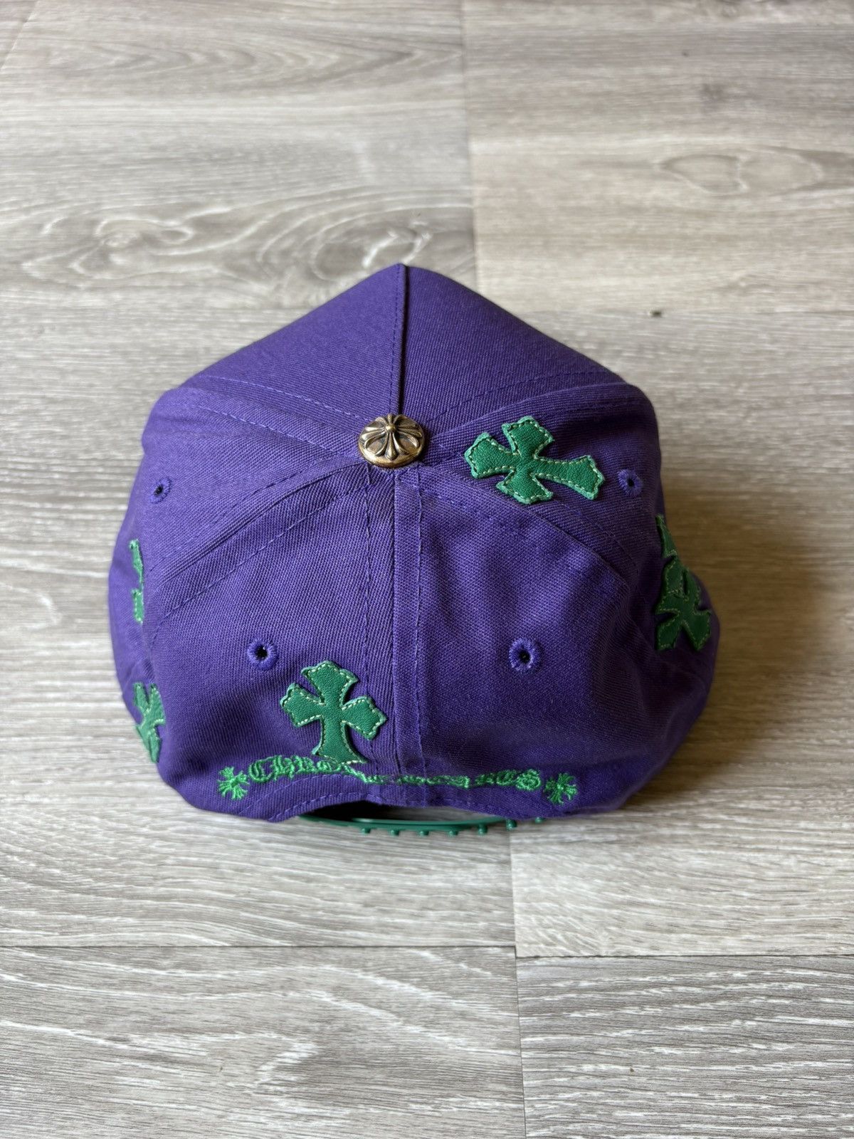 Chrome Hearts Chrome Hearts Purple Cross Patch Hat Size ONE SIZE - 7 Thumbnail