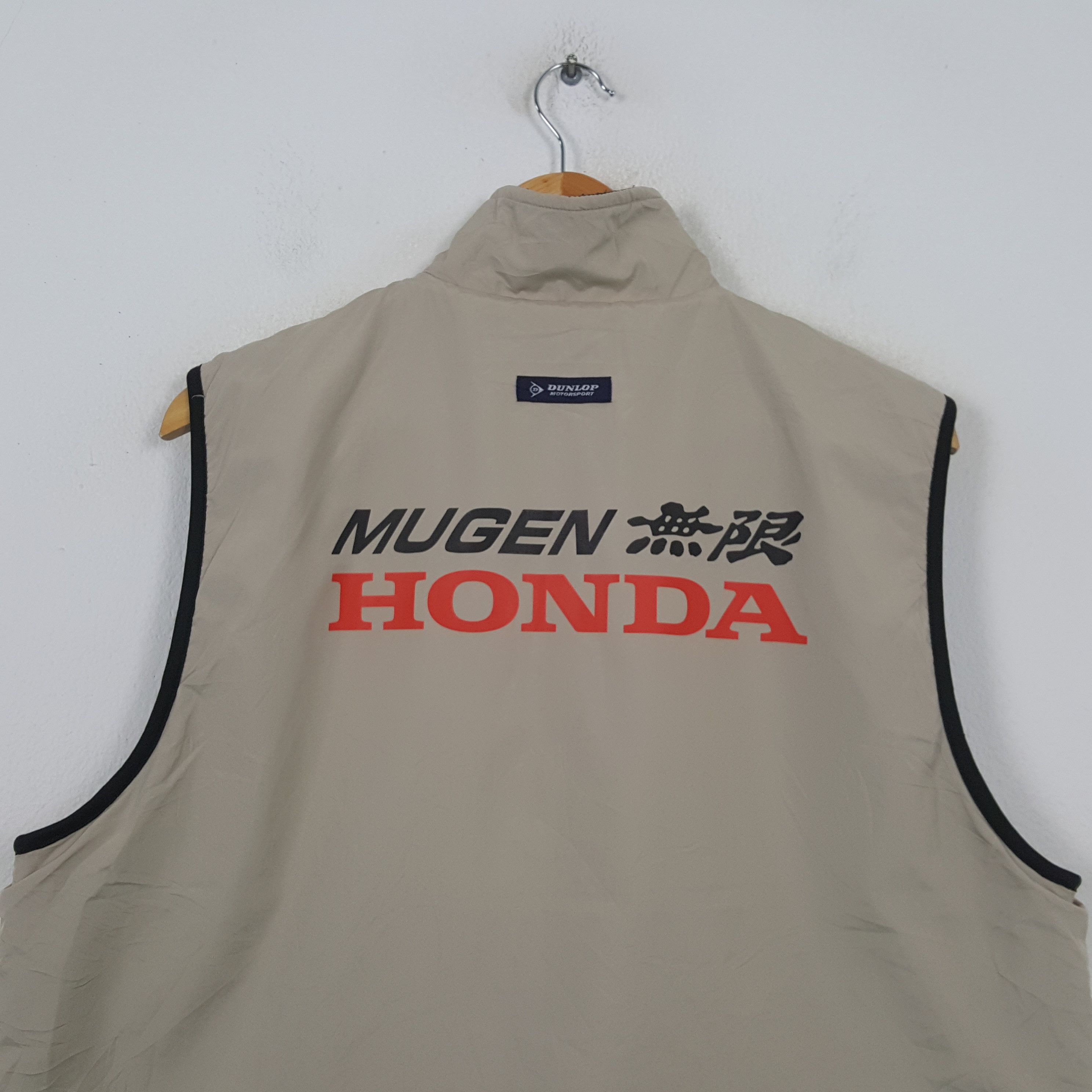 Formula 1 Vintage Dunlop Mugen Honda Racing Team Custom Vest RR13 Size US L / EU 52-54 / 3 - 2 Thumbnail