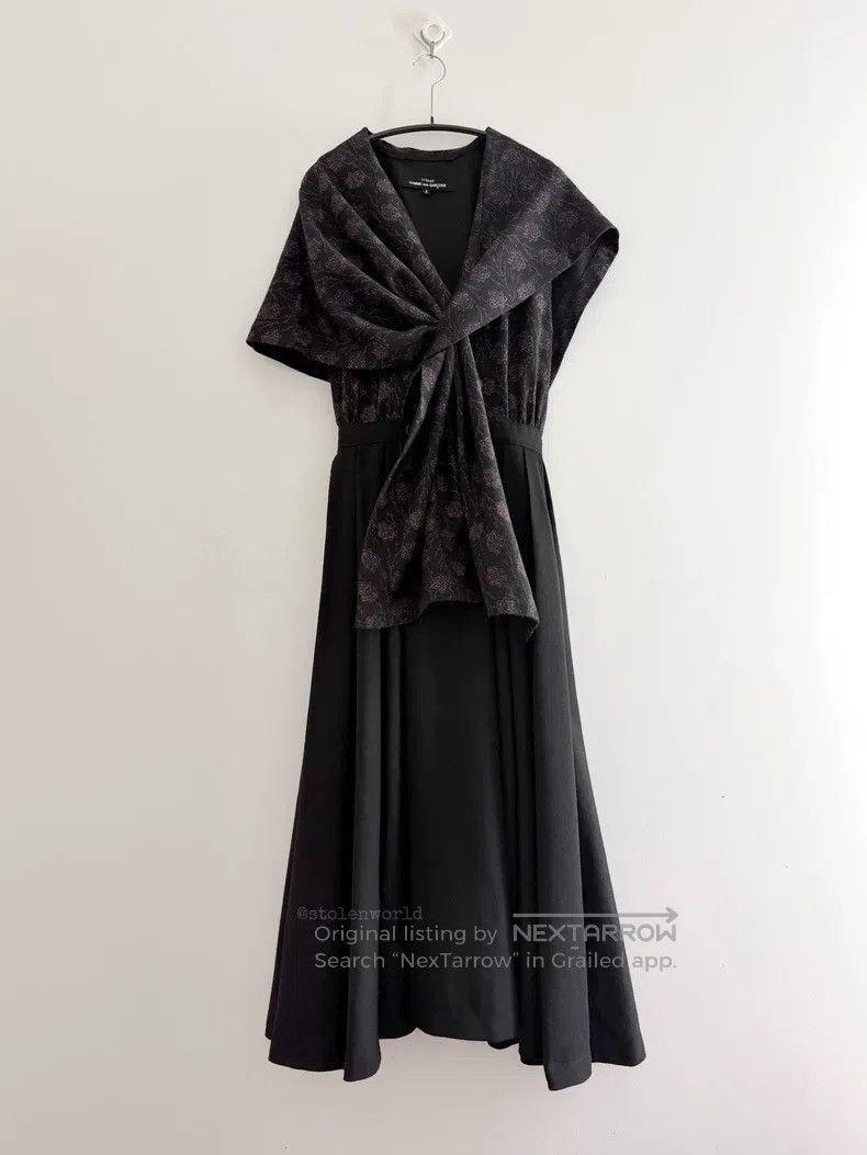 Comme des Garcons Comme des Garcons Poncho Wool Dress Size S / US 4 / IT 40 - 3 Thumbnail