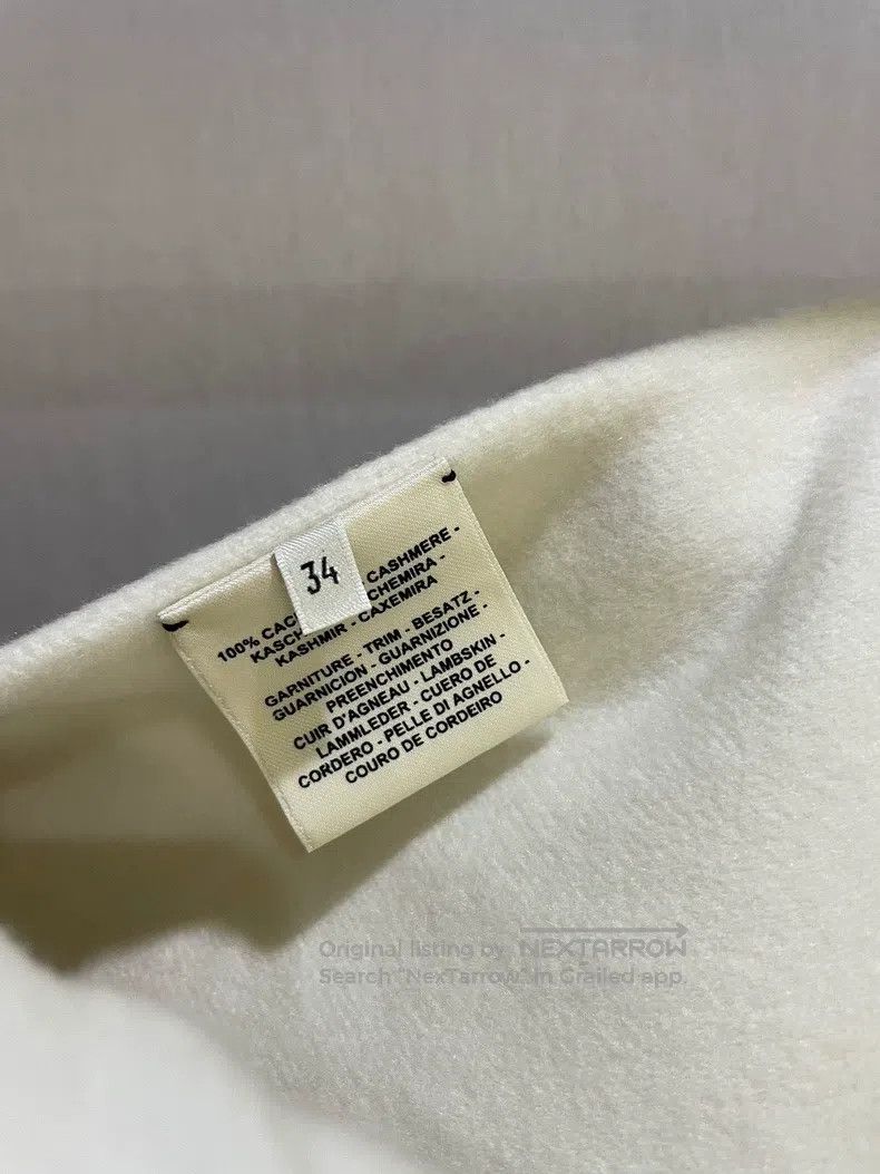 Hermes Hermes Cashmere Fringe Scarf and Coat Two-Piece Set Size XXS / US 00 / IT 34 - 8 Thumbnail