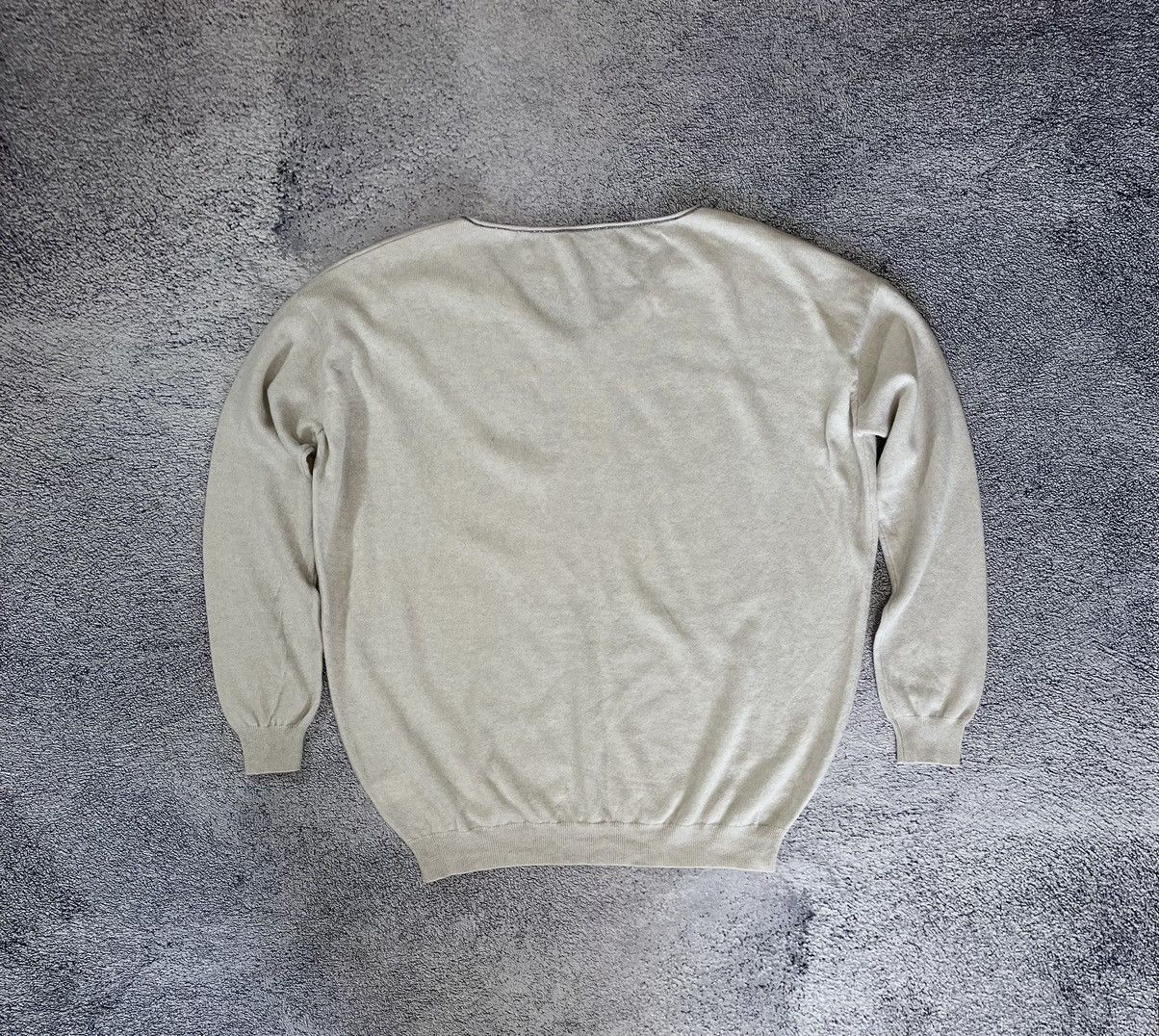 Brunello Cucinelli Brunello Cucinelli Cashmere Sweater V-neck Jumper Pullover Size L / US 10 / IT 46 - 3 Thumbnail