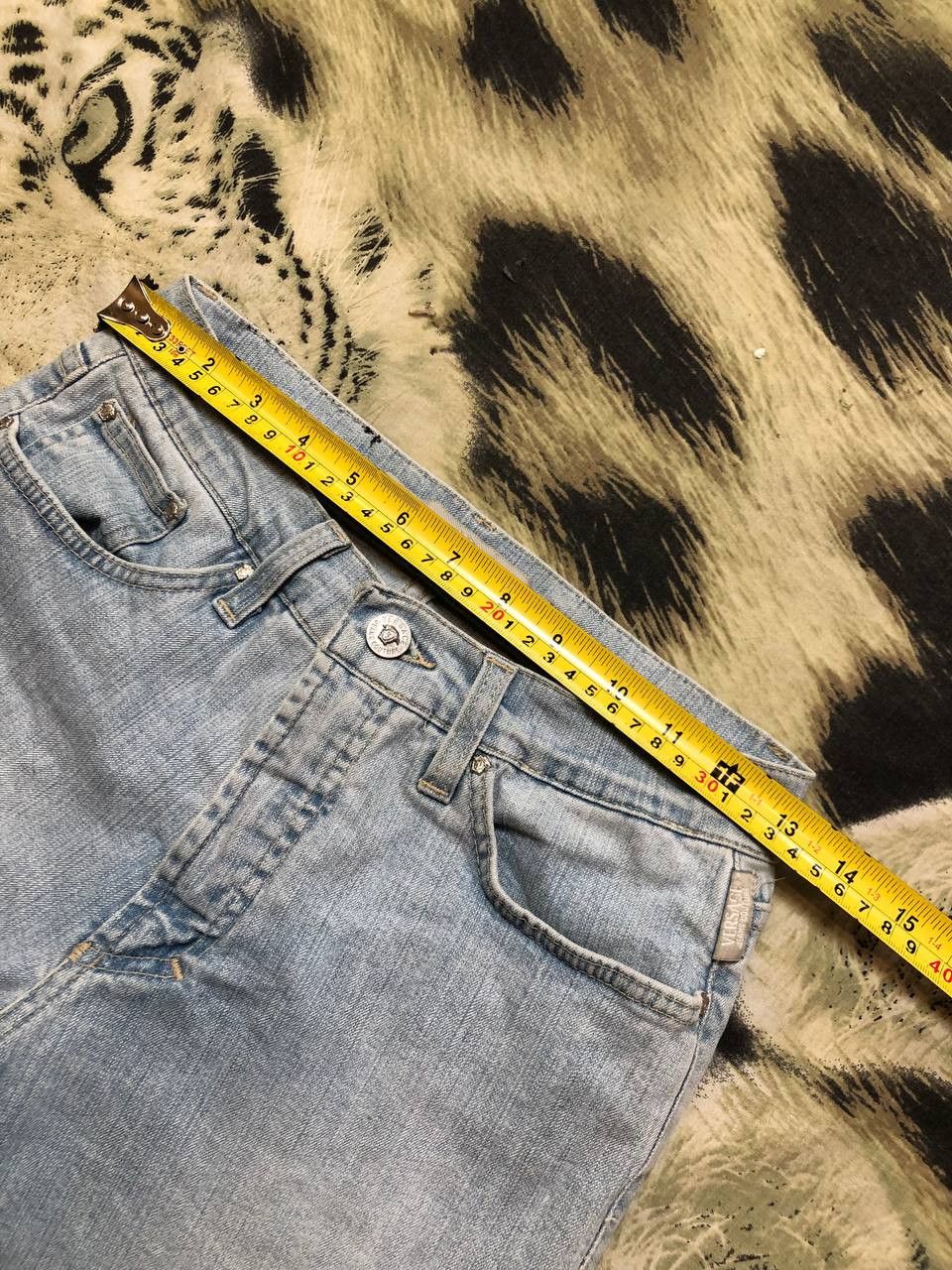 Versace Jeans Couture Luxury Versace Jeans Couture Straight Denim Jeans Size 26 Size 26" / US 2 / IT 38 - 11 Thumbnail