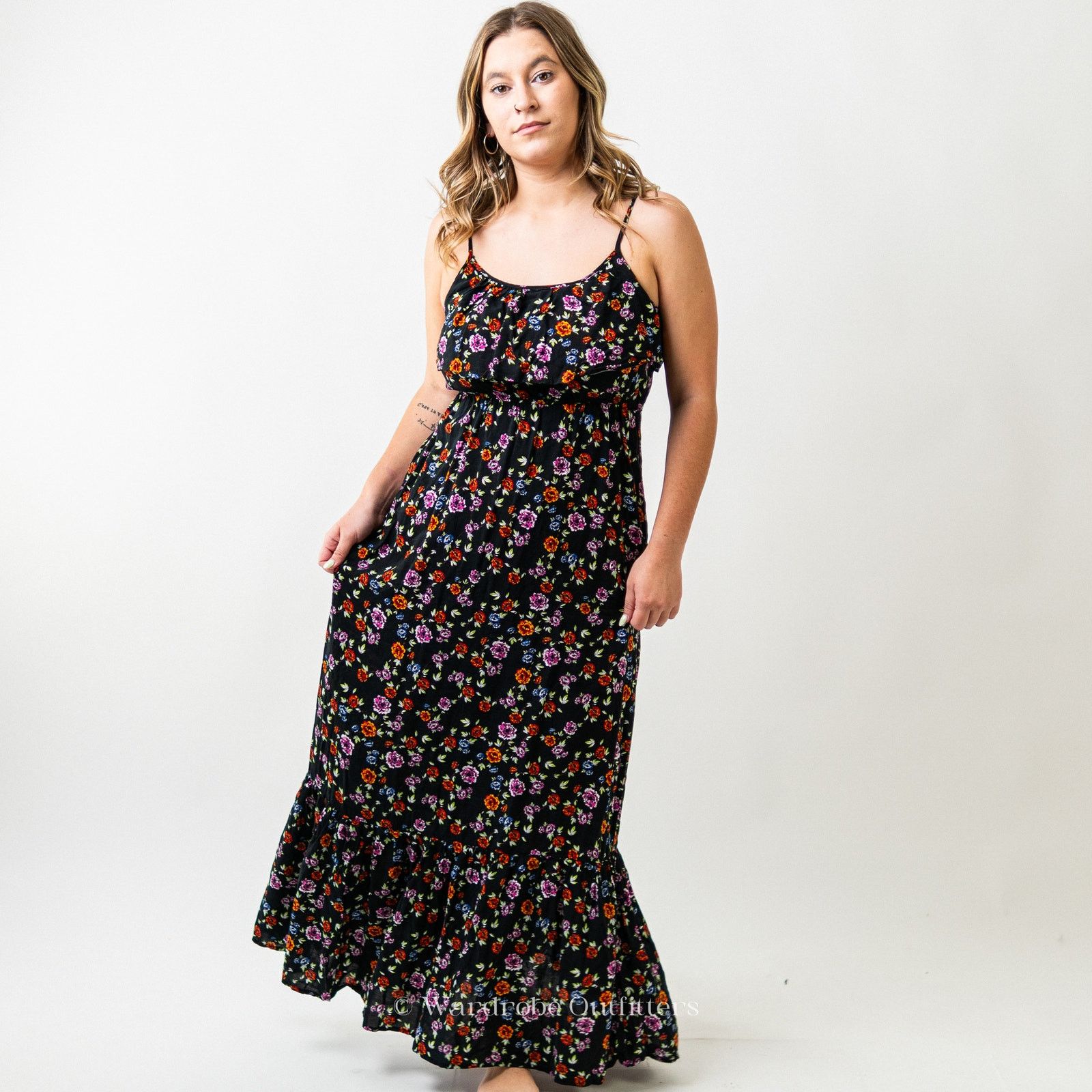New Look Flowy Floral Maxi Dress Size M / US 6-8 / IT 42-44 - 1 Thumbnail