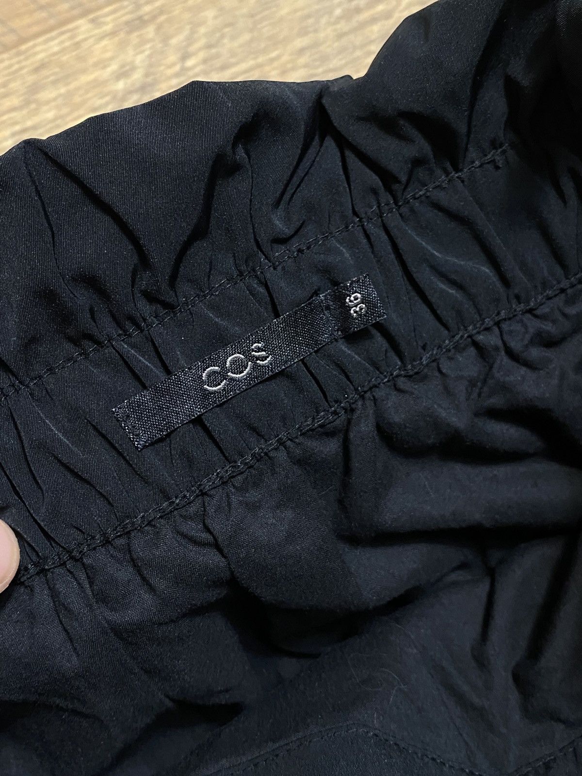 Cos COS Black Belted Paperbag High Waist Wrap Skirt Size 36 Size 25" / US 0 / IT 36 - 3 Thumbnail
