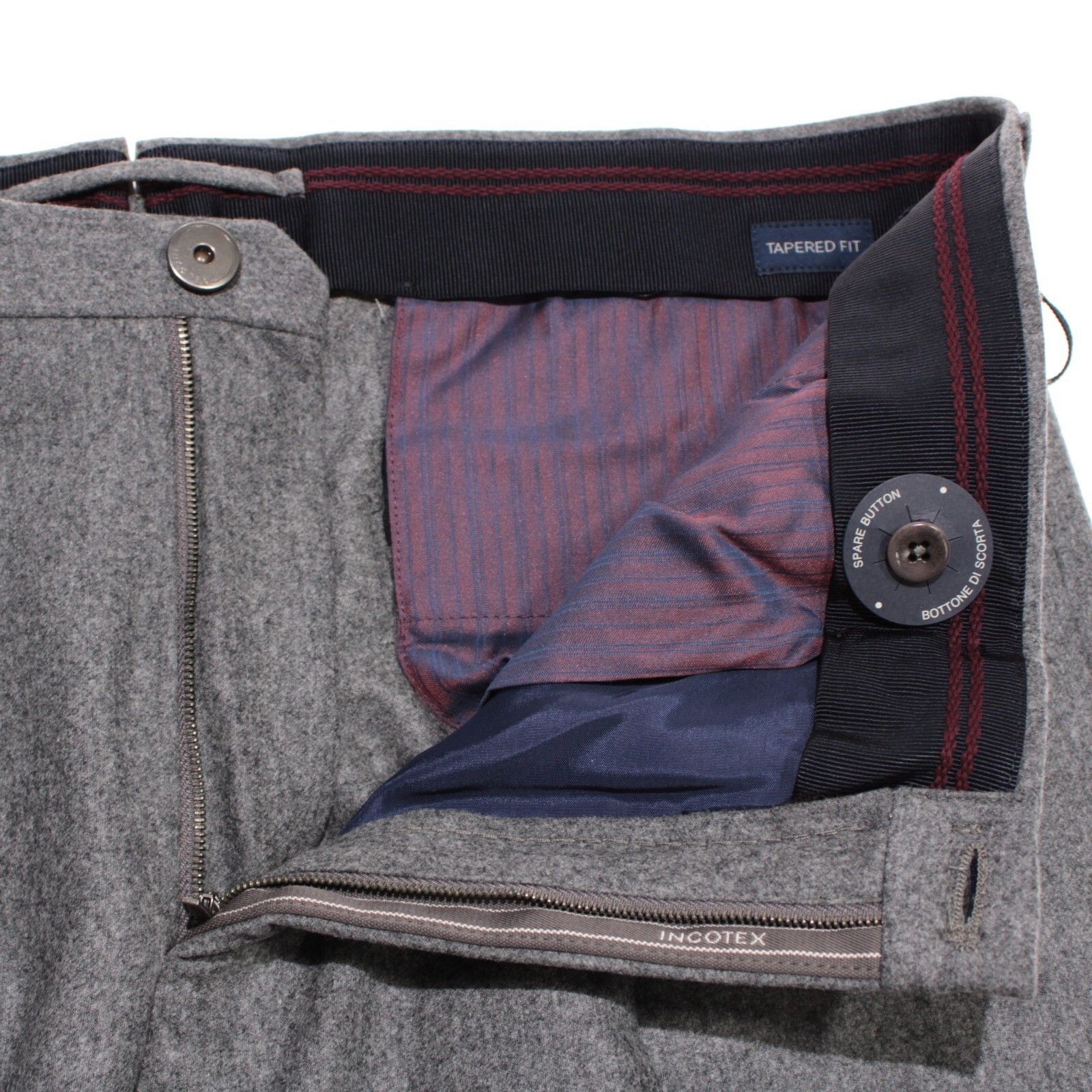 Incotex INCOTEX New with tags Dress Pants Size 38 US In Gray Size US 38 / EU 54 - 3 Thumbnail