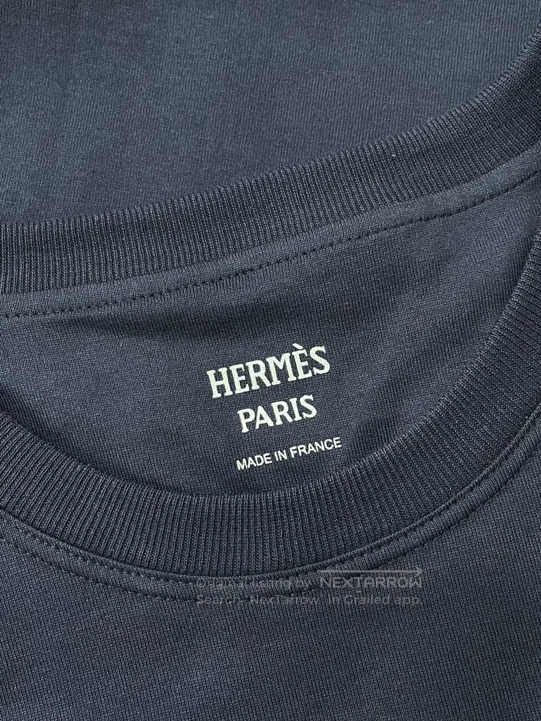Hermes Hermes Blue and purple floral print T-shirt dress Size XS / US 0-2 / IT 36-38 - 3 Thumbnail