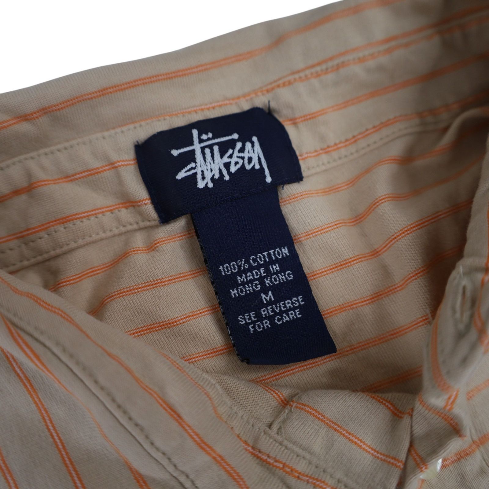 Stussy × Vintage Vintage Stussy Striped Polo Shirt Size US M / EU 48-50 / 2 - 6 Thumbnail