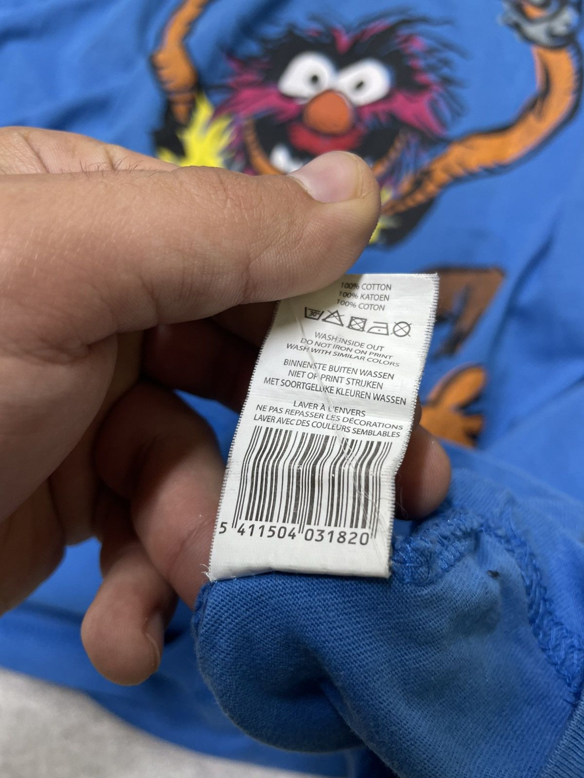 Cartoon Network × Disney × Vintage LGB Y2K Vintage Muppets Animal Rock & Roll Tee Size US L / EU 52-54 / 3 - 9 Thumbnail
