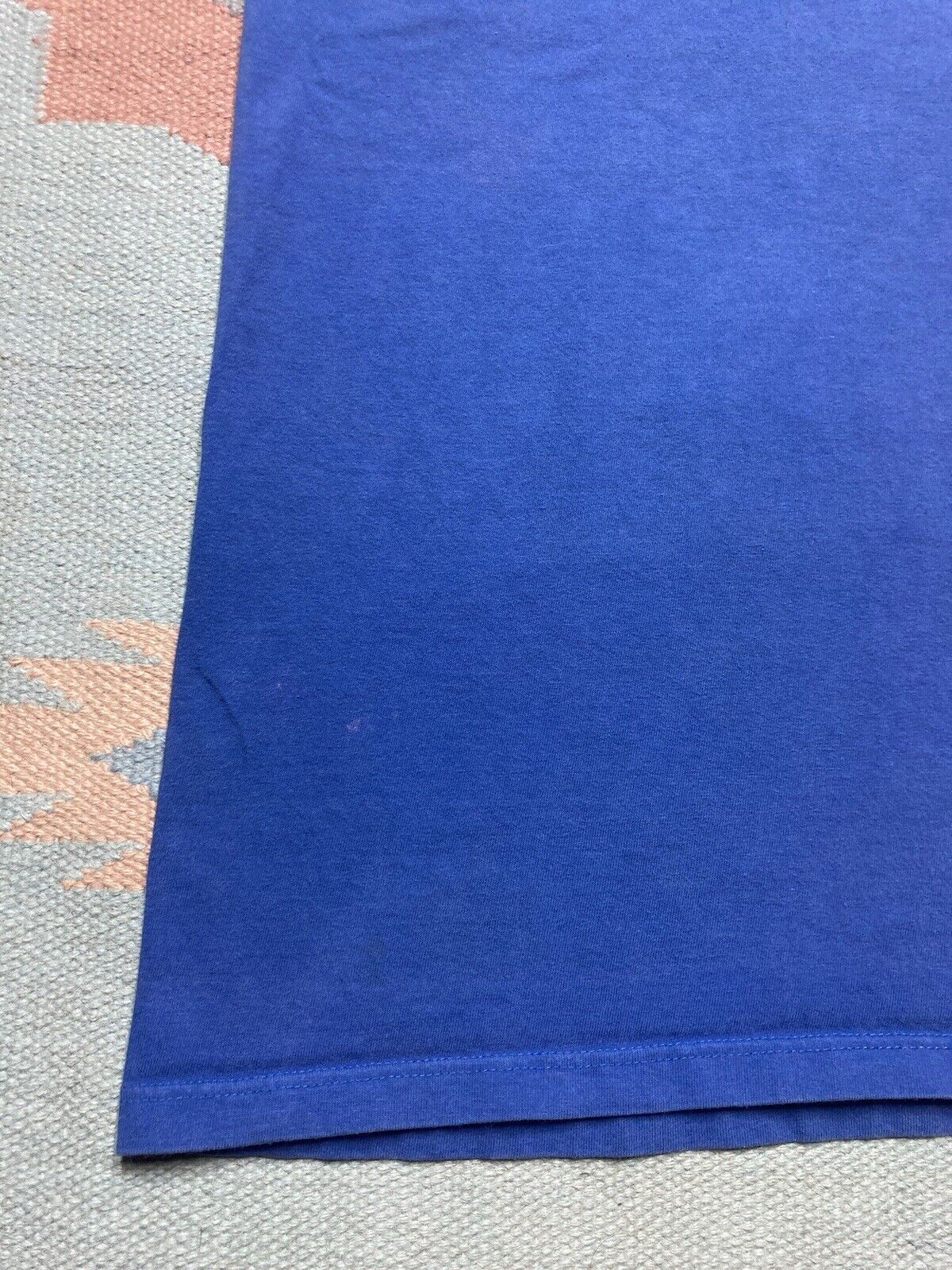 Towncraft VTG 80s pocket t shirt blank blue towncraft cotton XL tall Size US XL / EU 56 / 4 - 2 Thumbnail