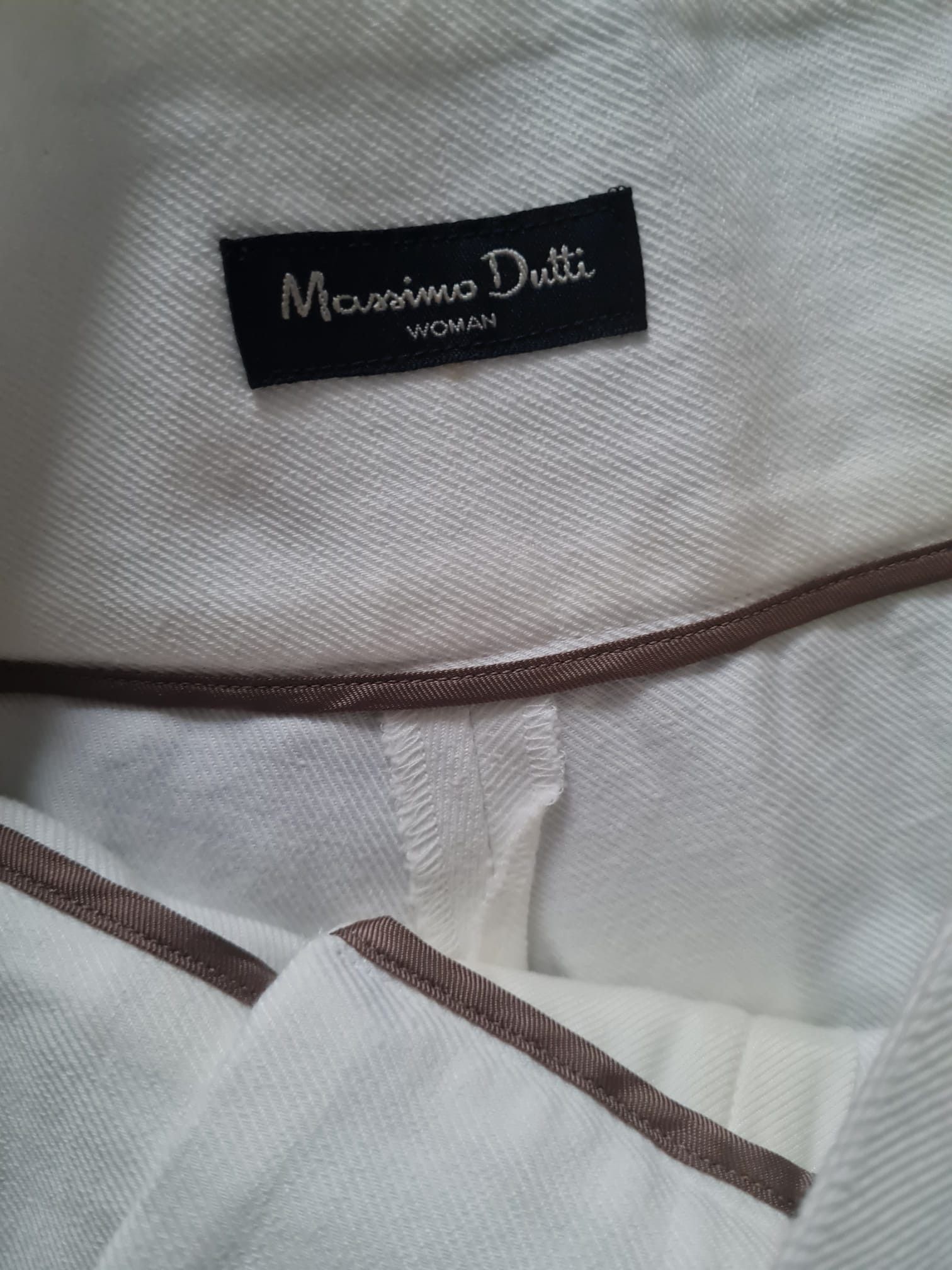 Massimo Dutti Front-slit flared trousers Size 30" / US 8 / IT 44 - 2 Thumbnail