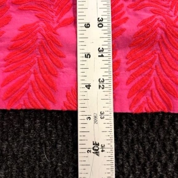 Vineyard Vines Vineyard Vines Flutter Sleeve Tassel Tie Dress Pink Leaf Hawaiian Print XS Midi Women Girls Size XS / US 0-2 / IT 36-38 - 5 Thumbnail
