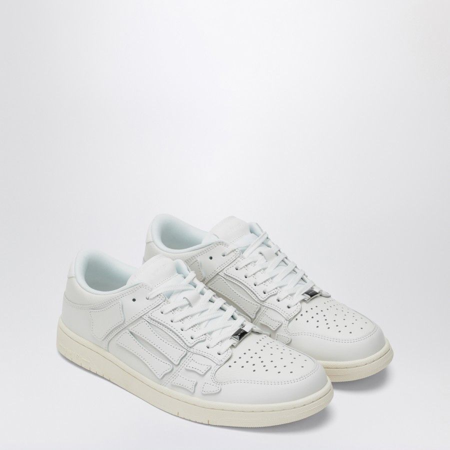Amiri o1d2blof0226 Skelton Low-Top Sneakers in White Size US 8 / EU 41 - 2 Thumbnail